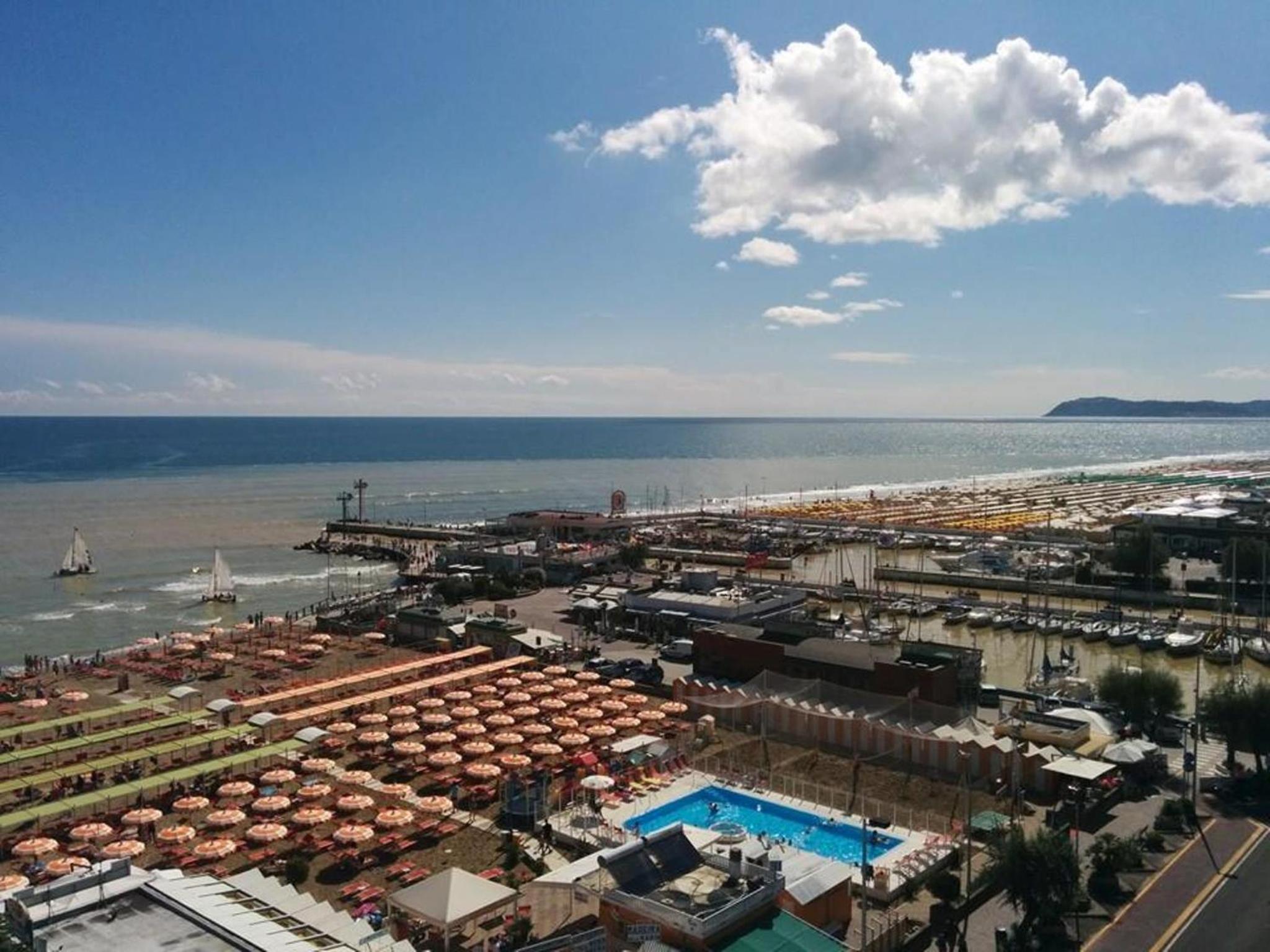 Double or Twin Room with Balcony and Sea View