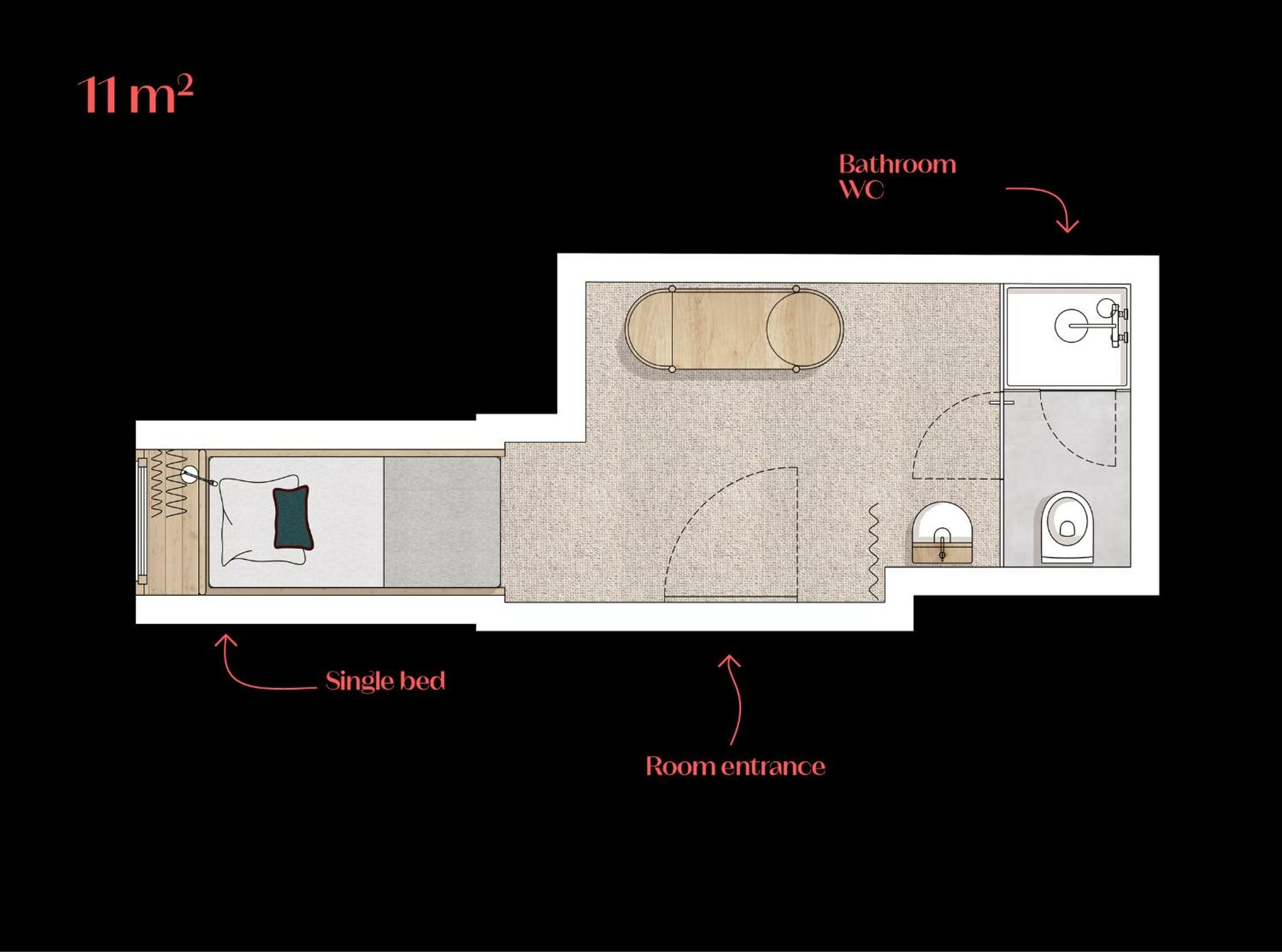 Single Room with Shower
