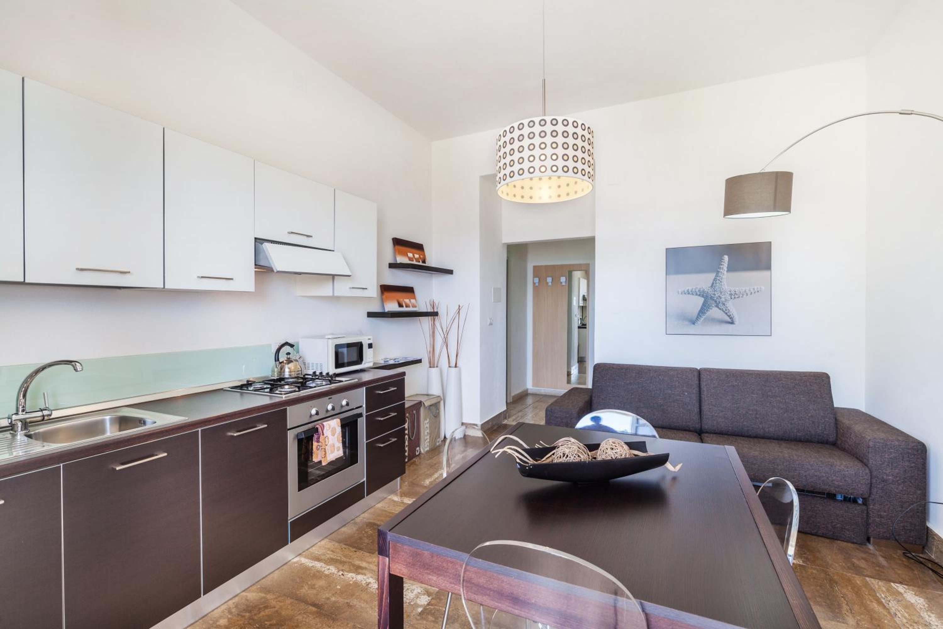 One-Bedroom Apartment with Sea View