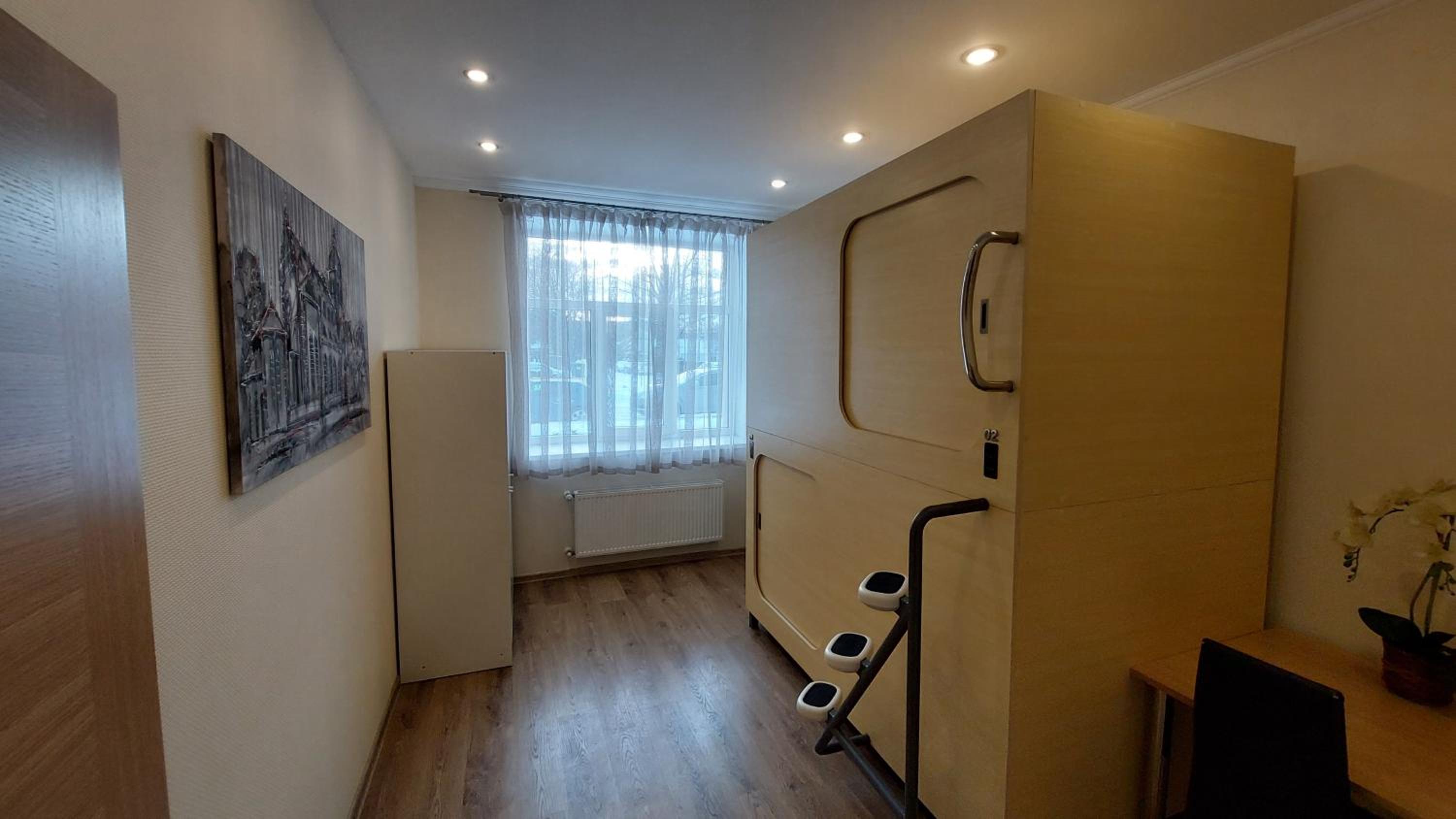 Single Bed in Dormitory Room