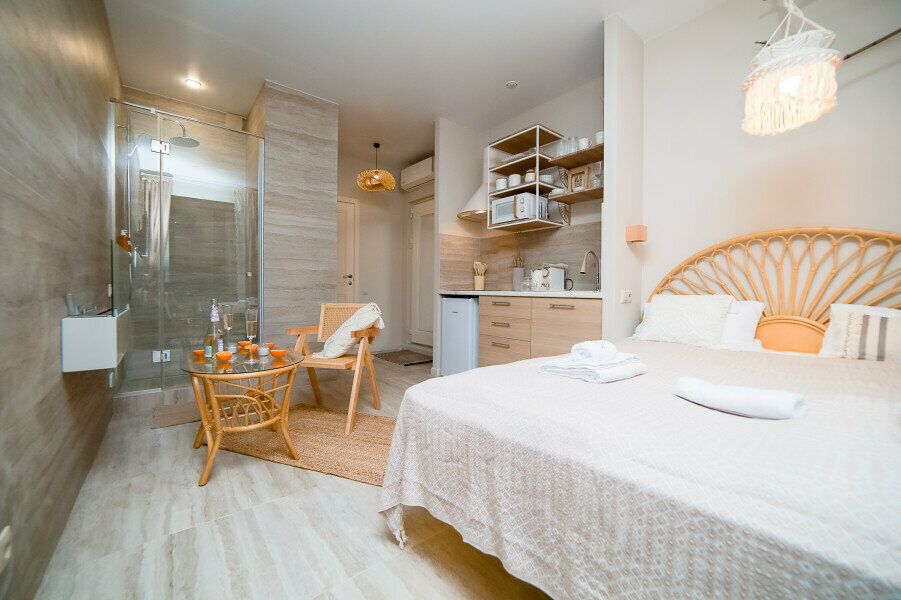 Люкс с кроватью размера «queen-size»