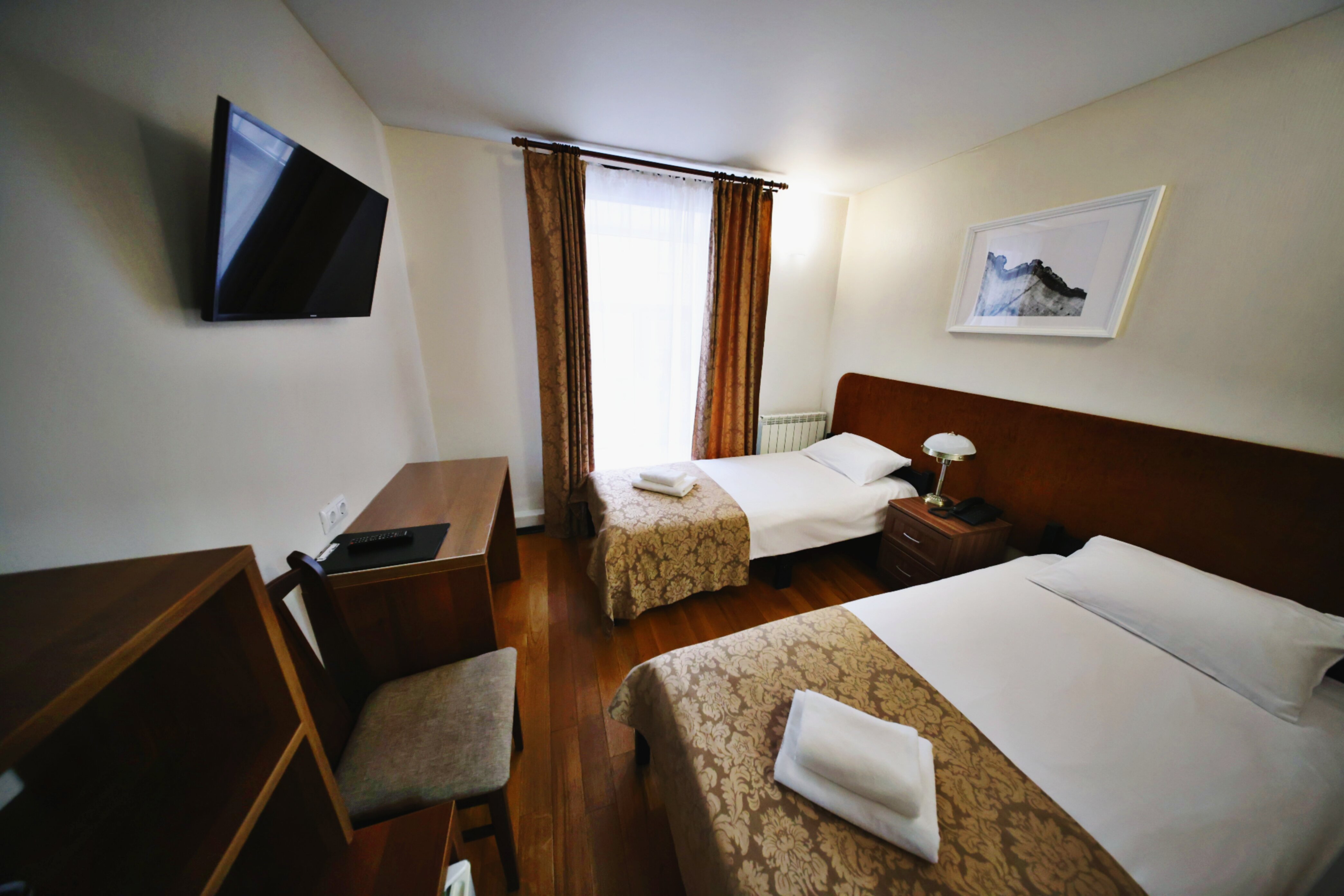 Меблированная комната формата «Базовый» с 2 кроватями