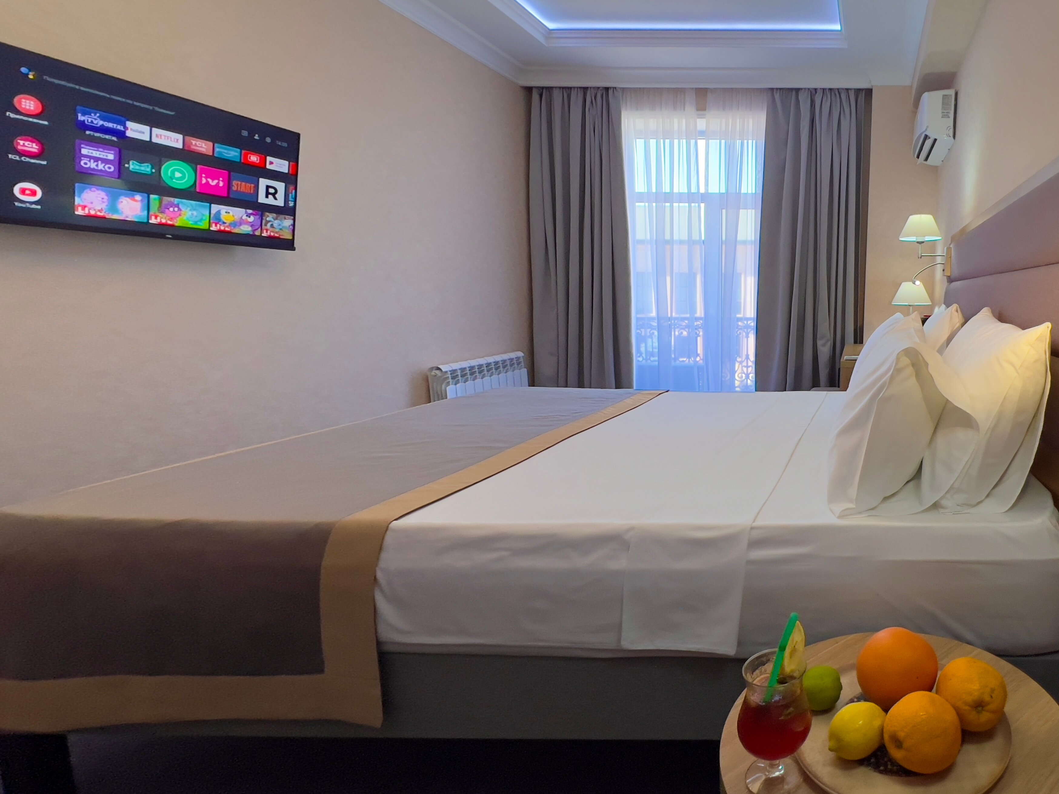 Небольшой двухместный номер с 1 кроватью