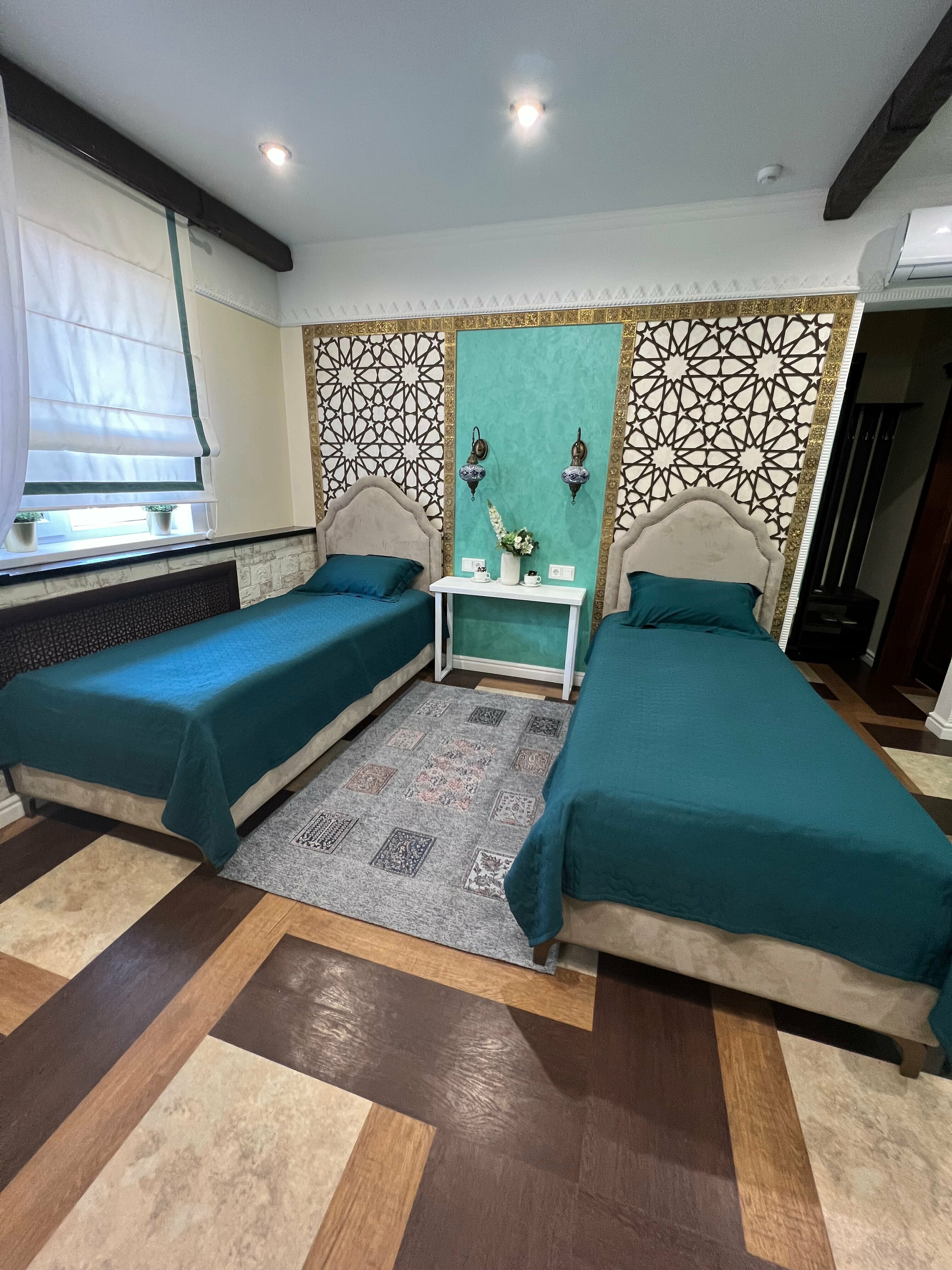 Двухместный номер Делюкс с 2 двуспальными кроватями