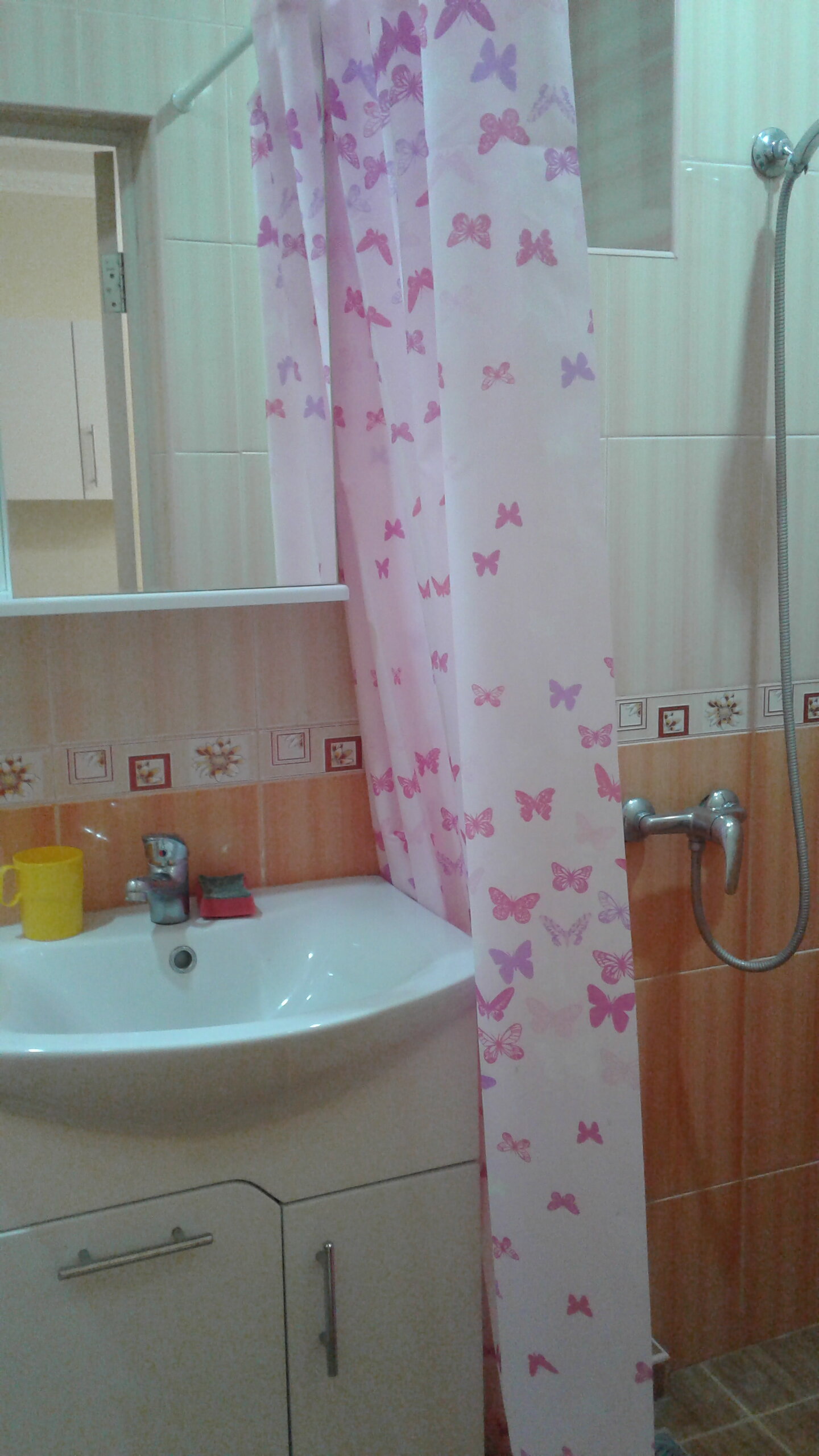 Трехместный  Коралловый  Нулевой этаж с Кухней с 1 кроватью + кресло-кровать