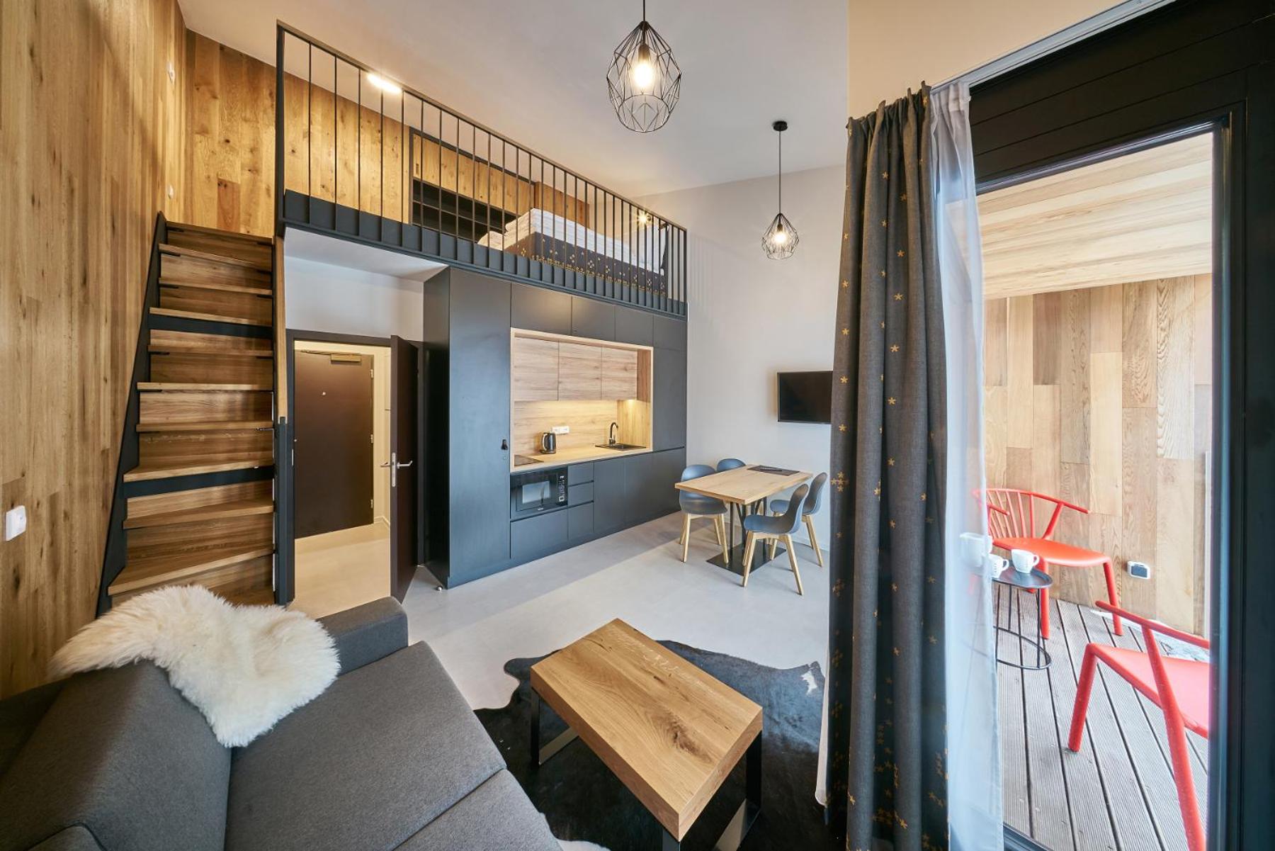 Duplex Studio with Gallery