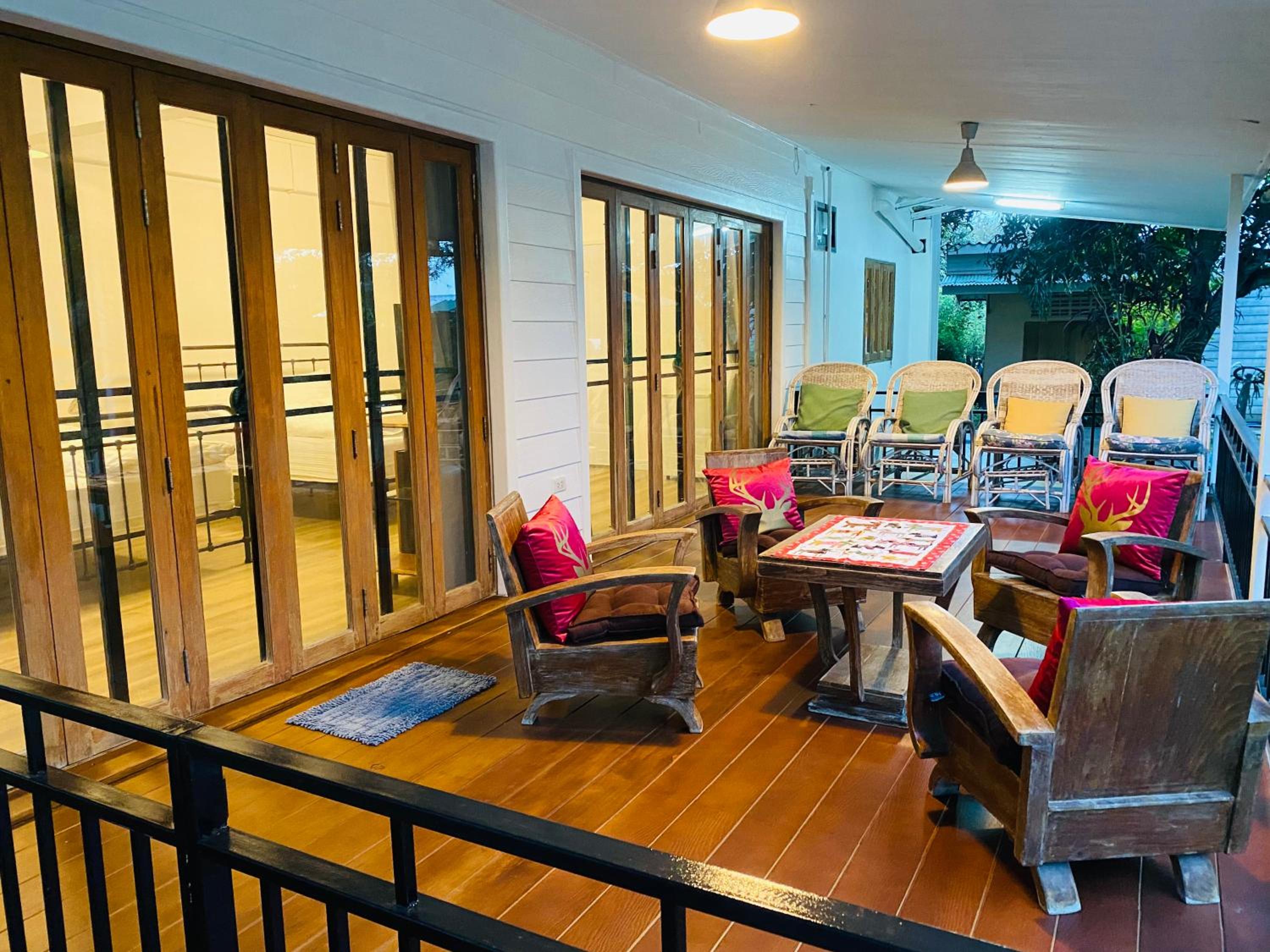 Three-Bedroom Villa with Garden View