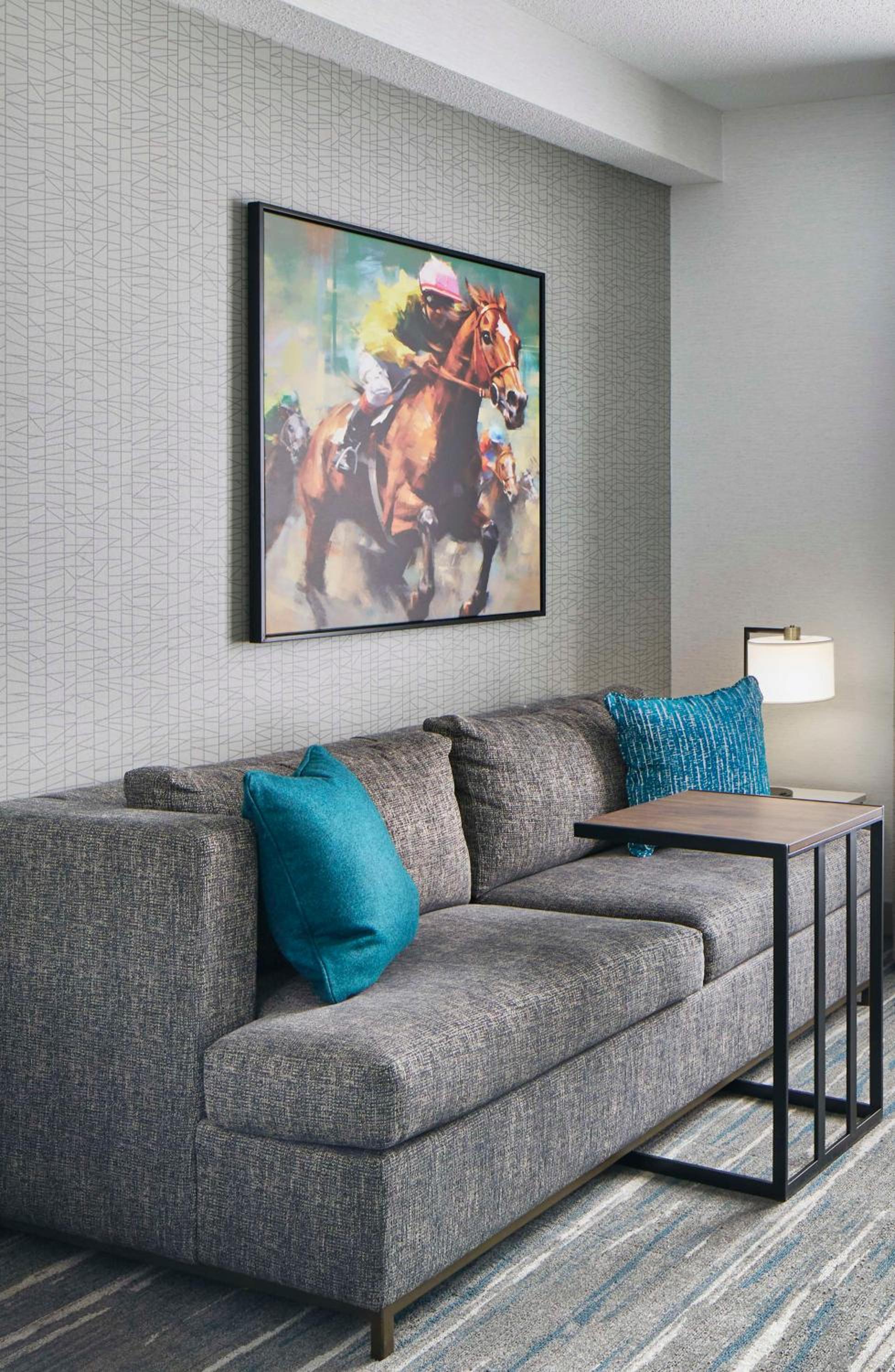 Queen Suite with Two Queen Beds and Sofa Bed