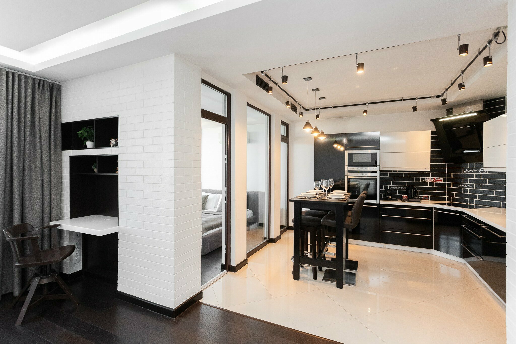 Апартаменты 1к №98, 14 этаж из 21, 59 м2