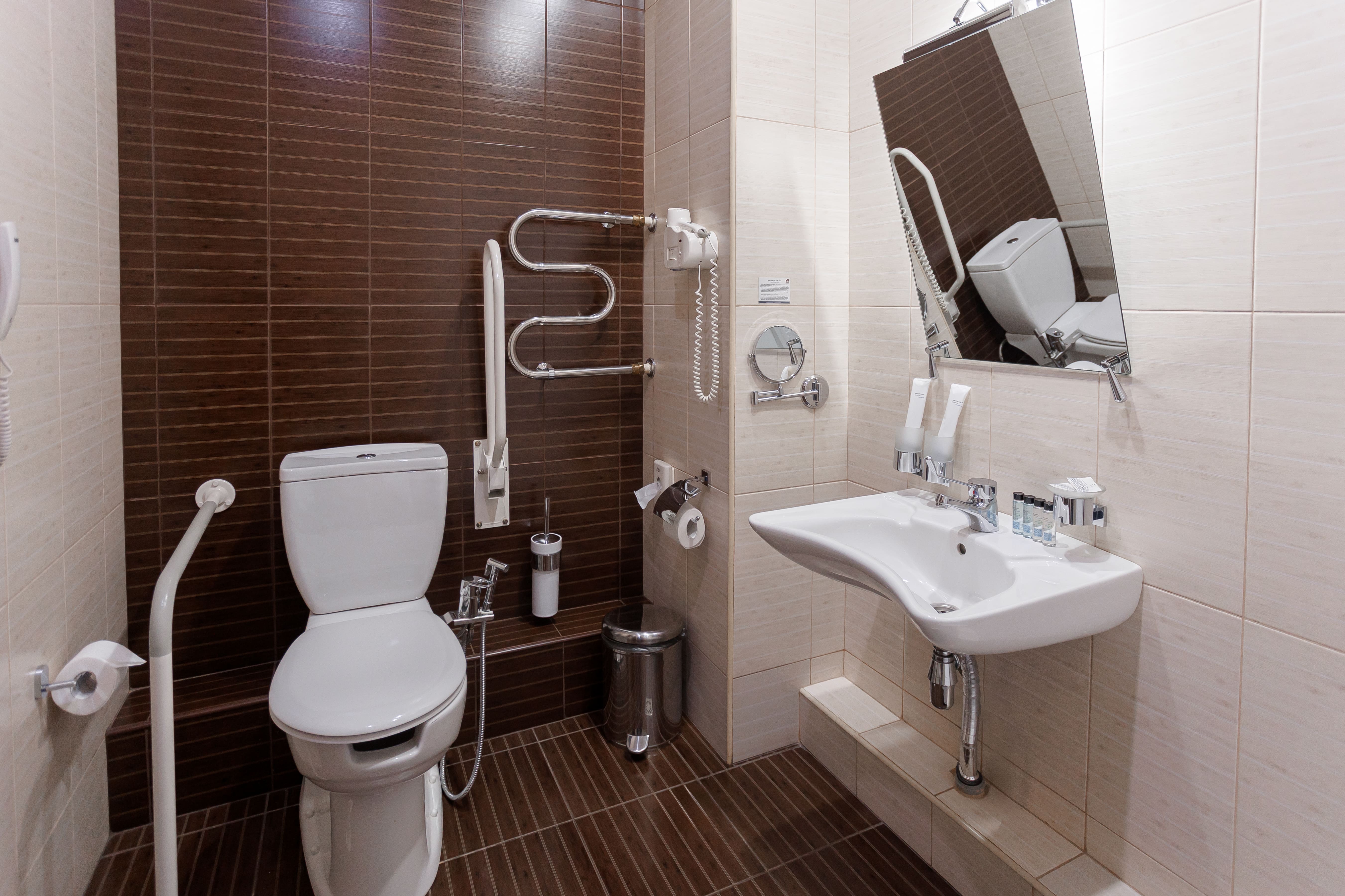 Двухместный номер с 2 раздельными кроватями для людей с ограниченными возможностями