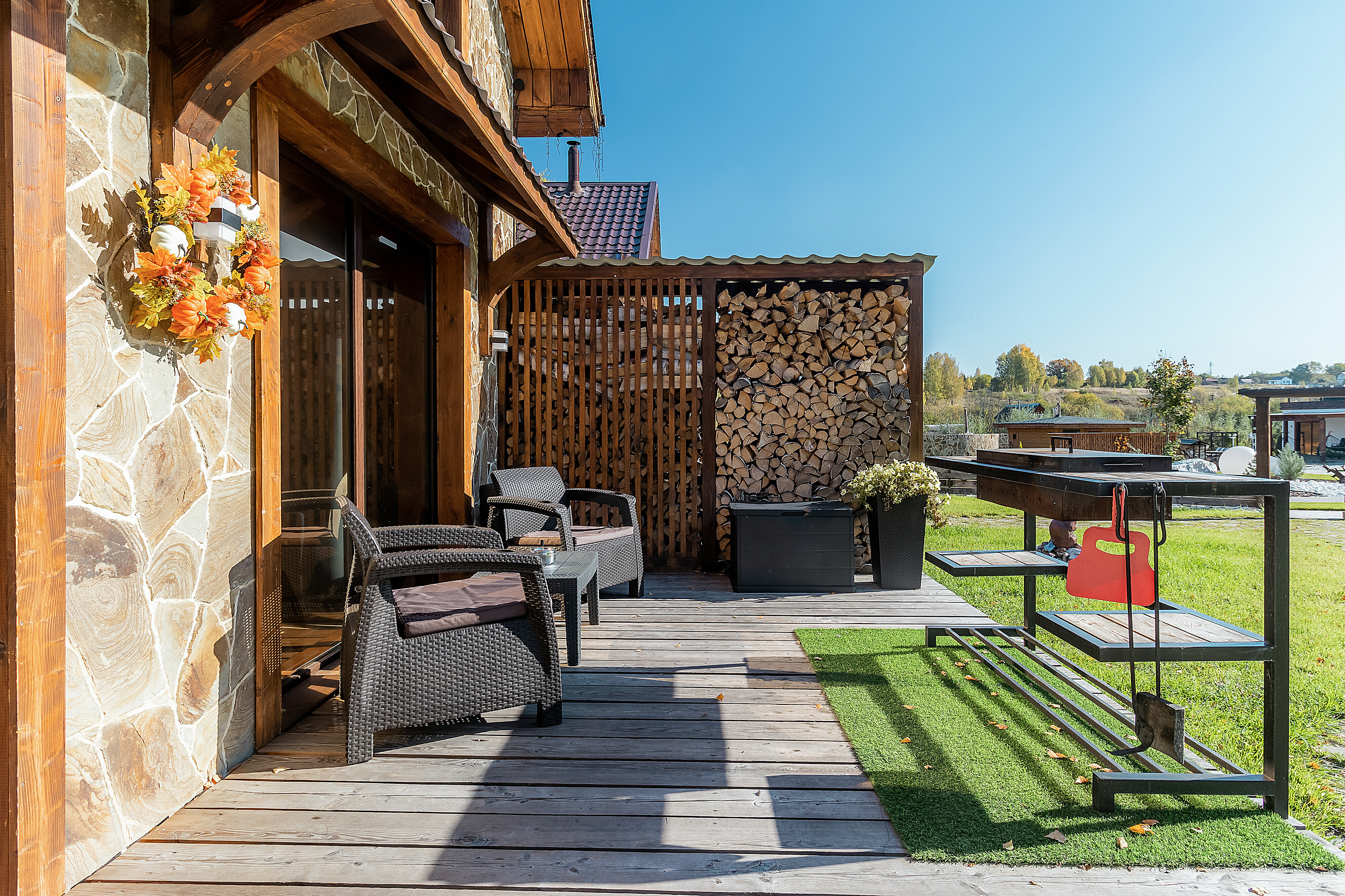 Шале с 2 спальнями