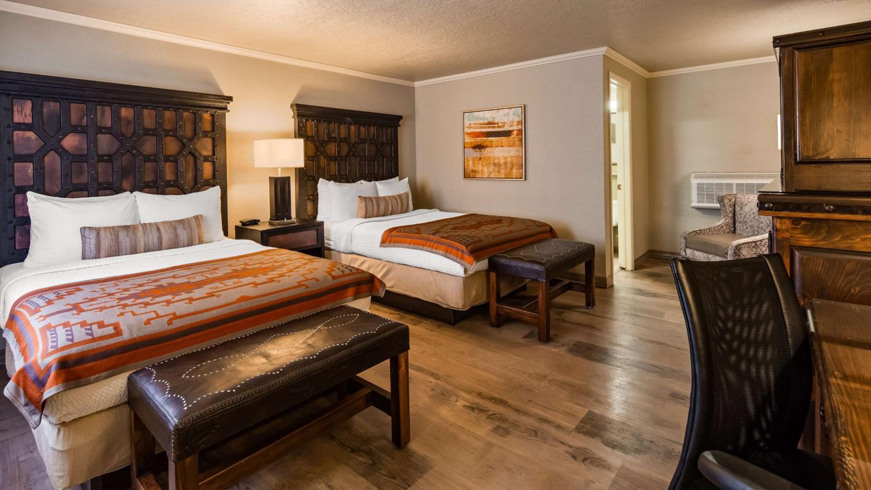 Double Room with Two Double Beds - Disability Access - Non-Smoking