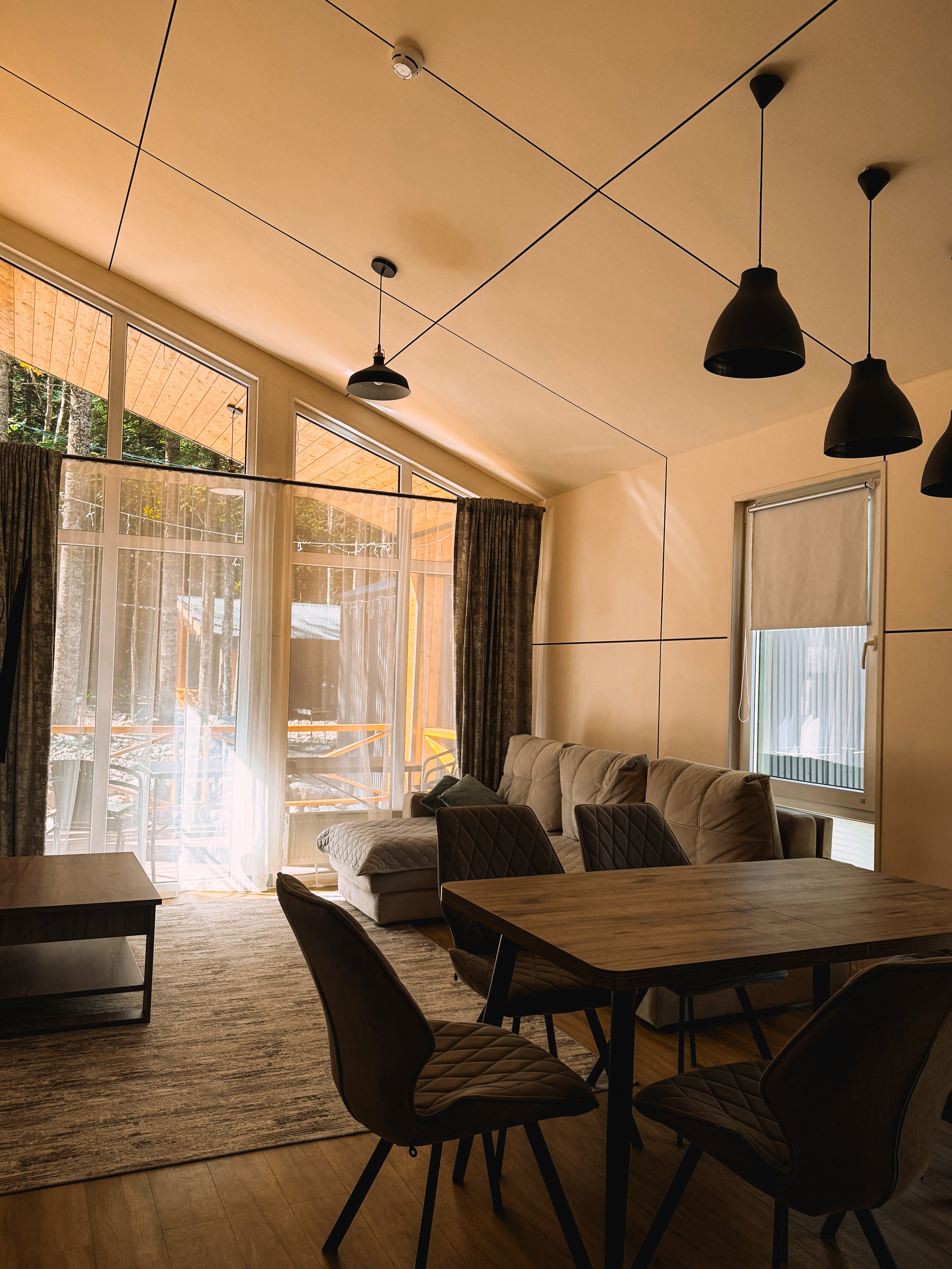 Семейный номер с видом на горы