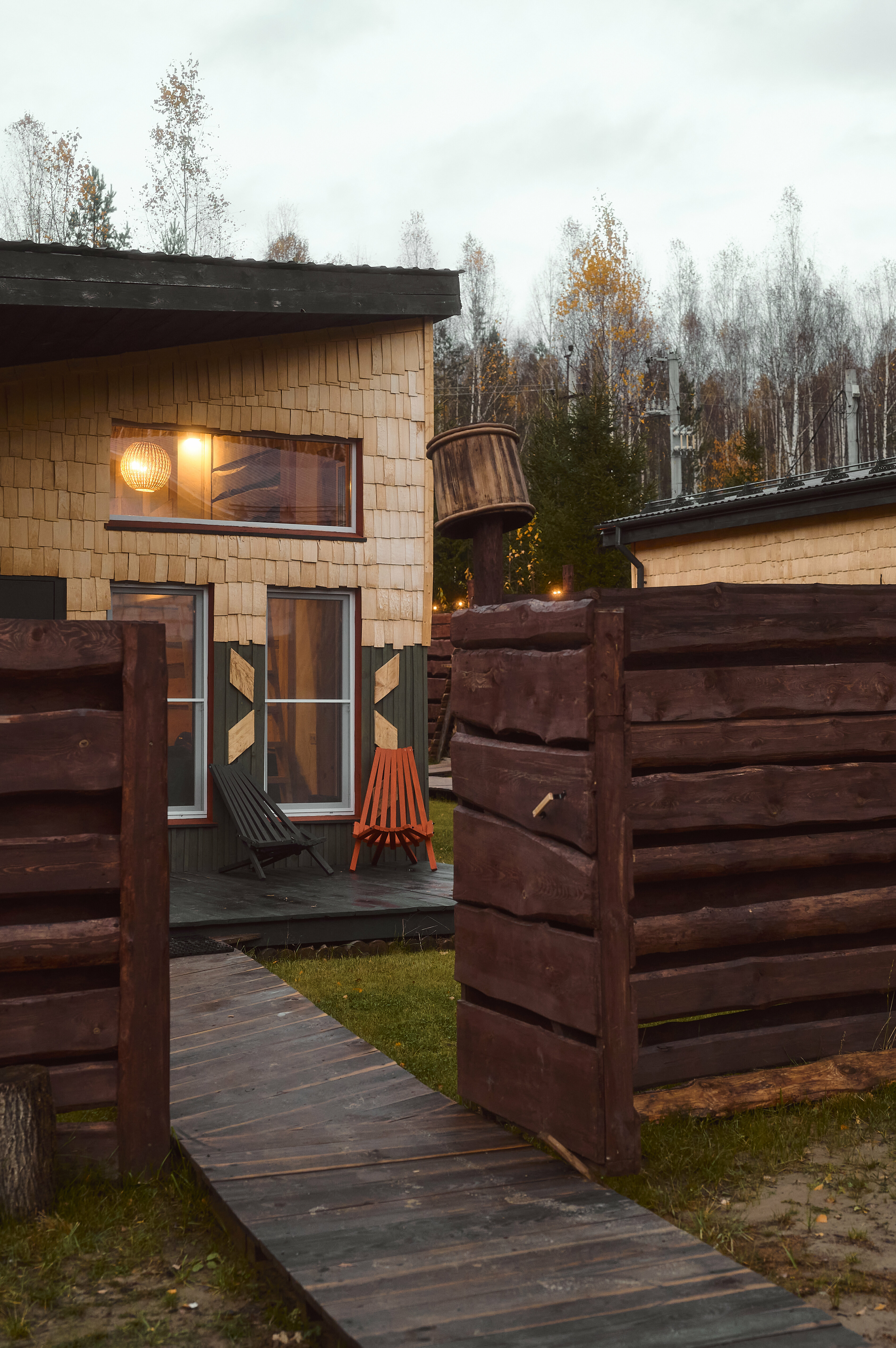 Дом с видом на лес