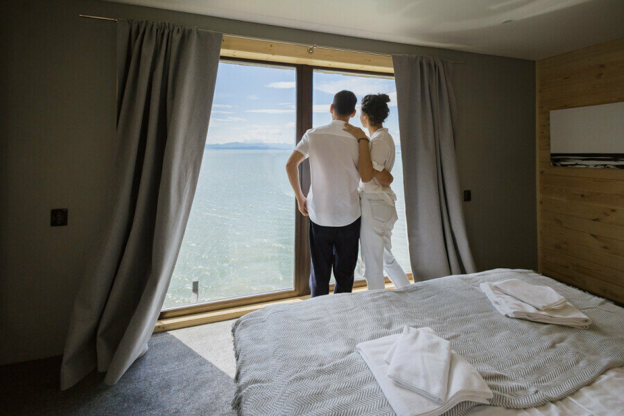 Номер-студия с видом на море