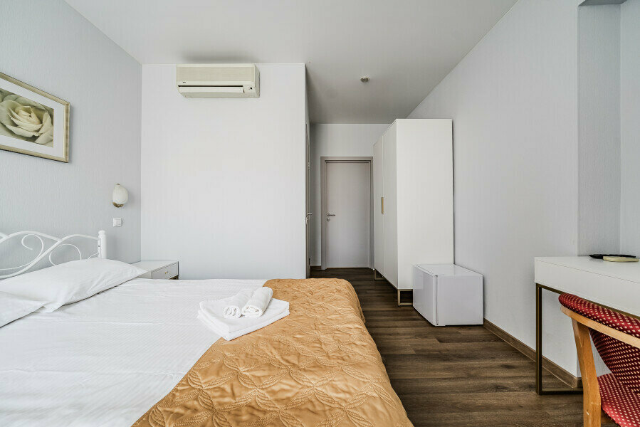 Двухместный номер Делюкс с 1 кроватью и балконом