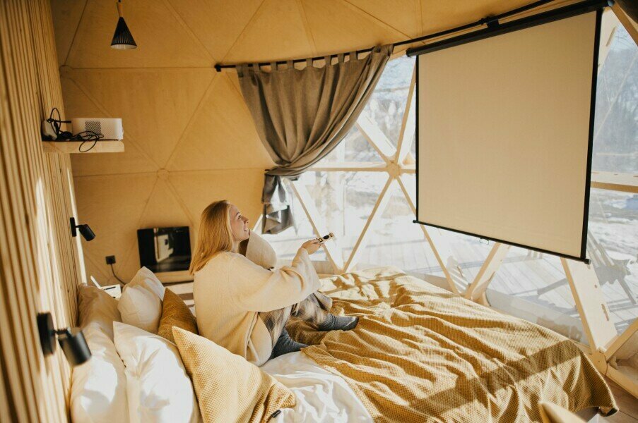 Глэмп №2 с видом на залив