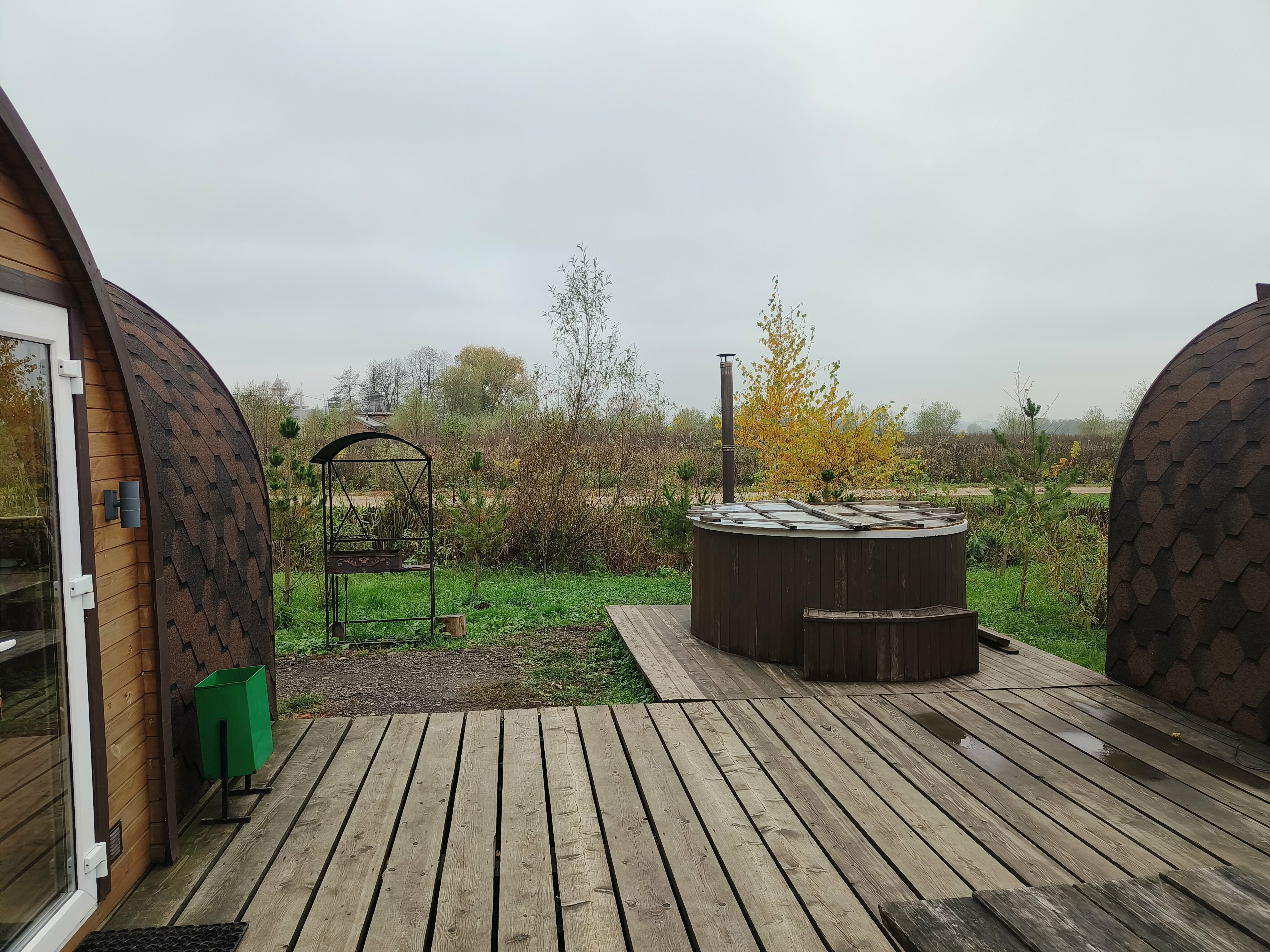 Бунгало с баней и купелью