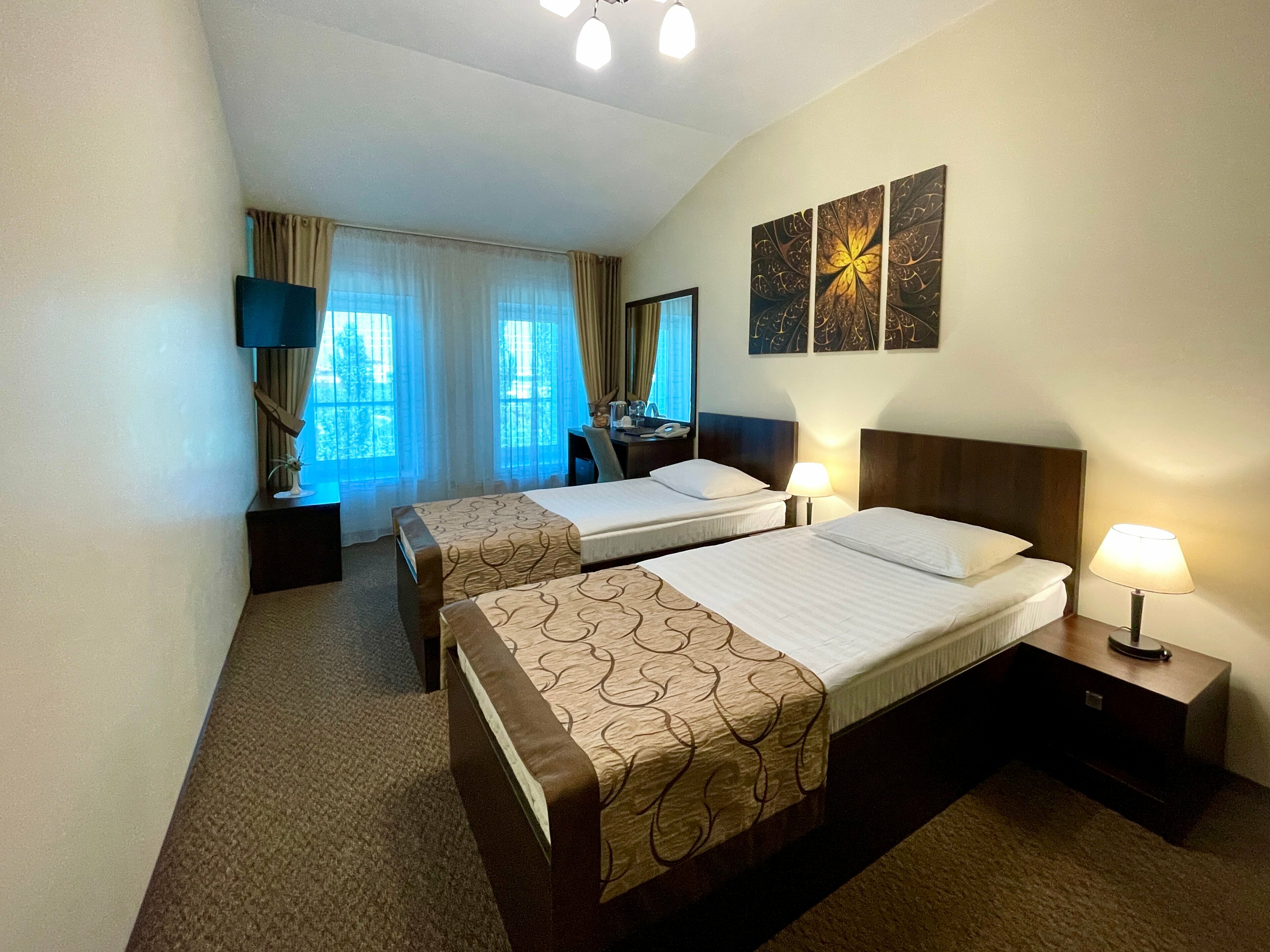 Стандарт с 2 односпальными кроватями