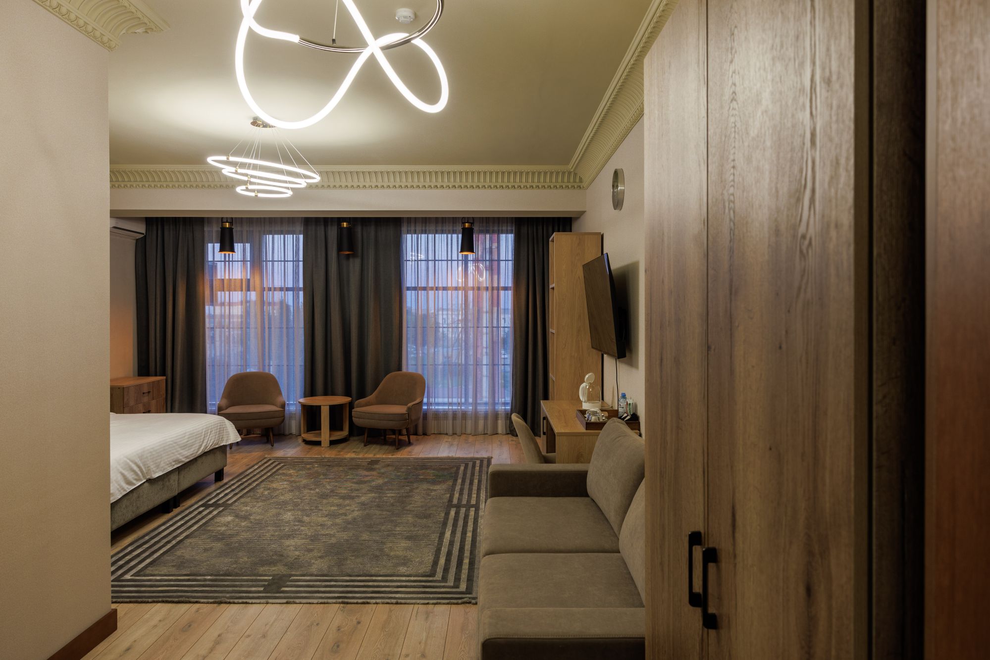 Номер с кроватью размера «king-size»