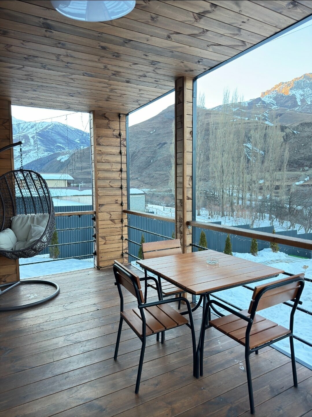 Коттедж с видом на горы