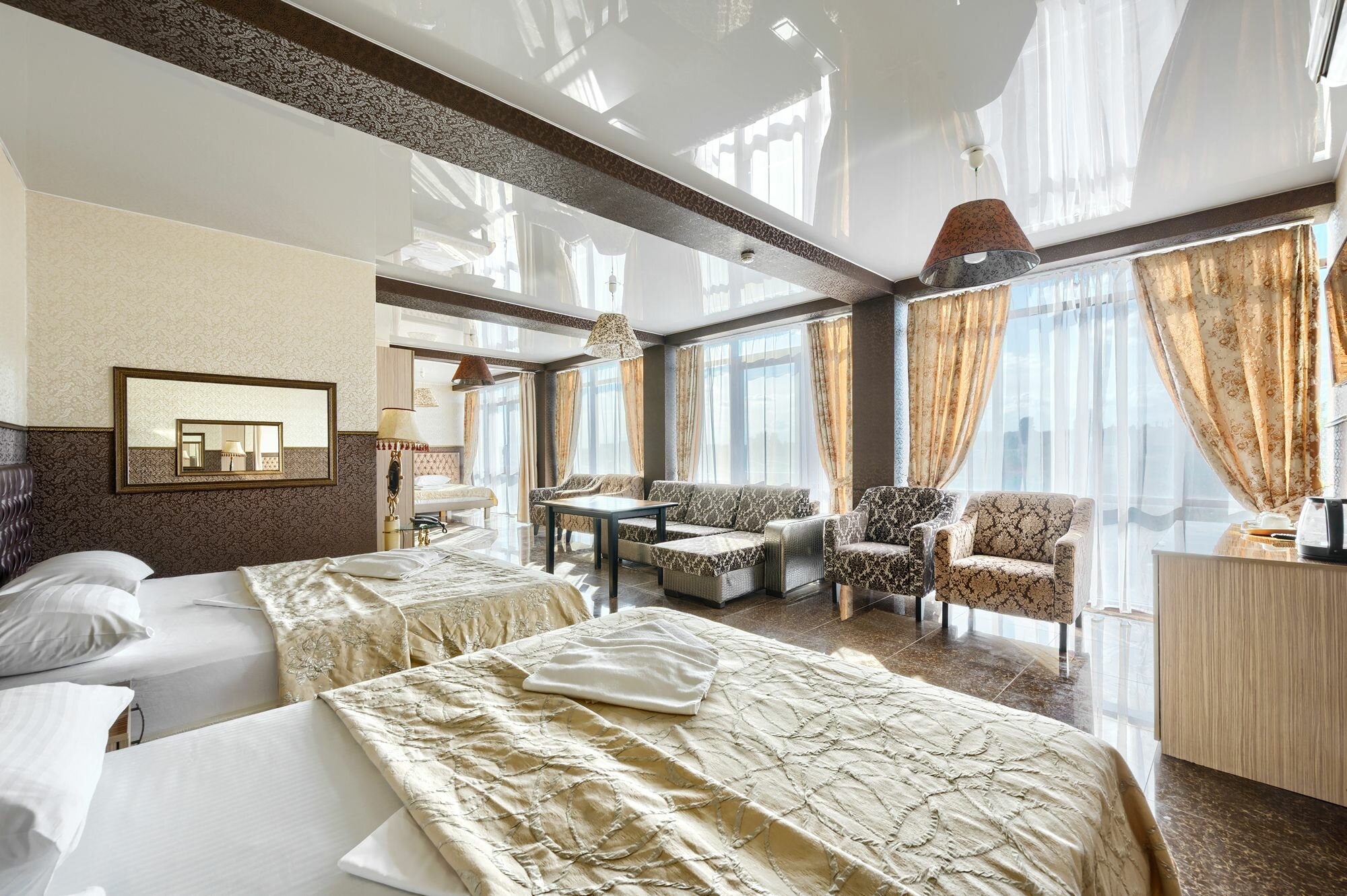 Апартаменты с сауной