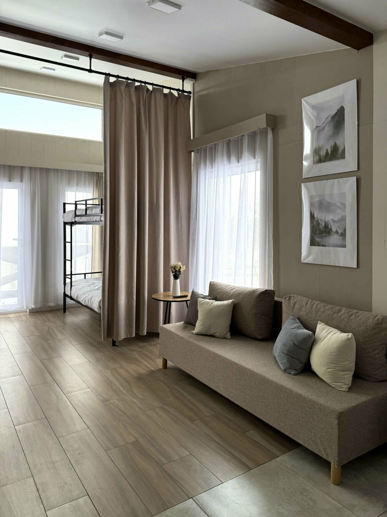 Семейный номер с балконом