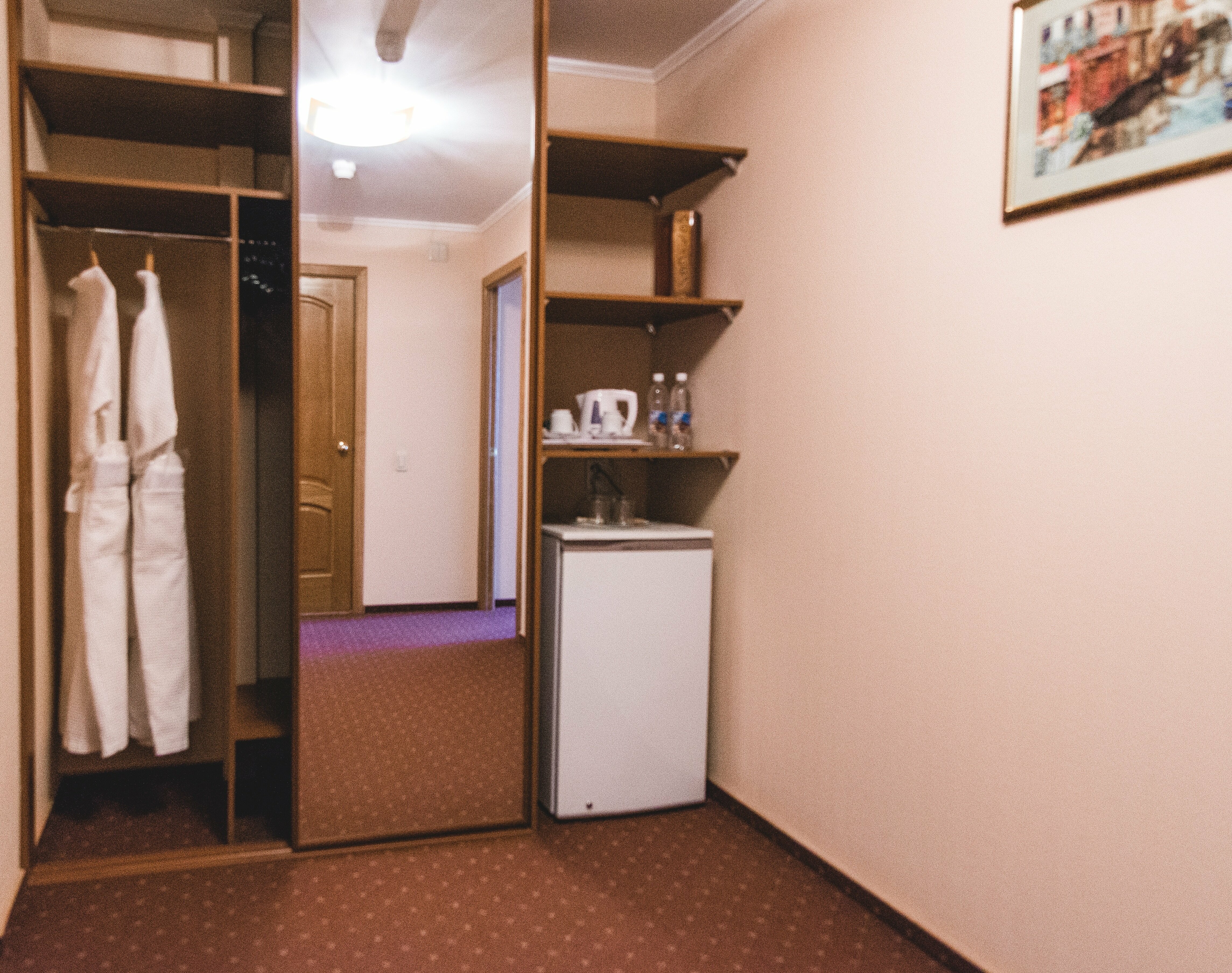 Двухместный номер с 1 кроватью и балконом