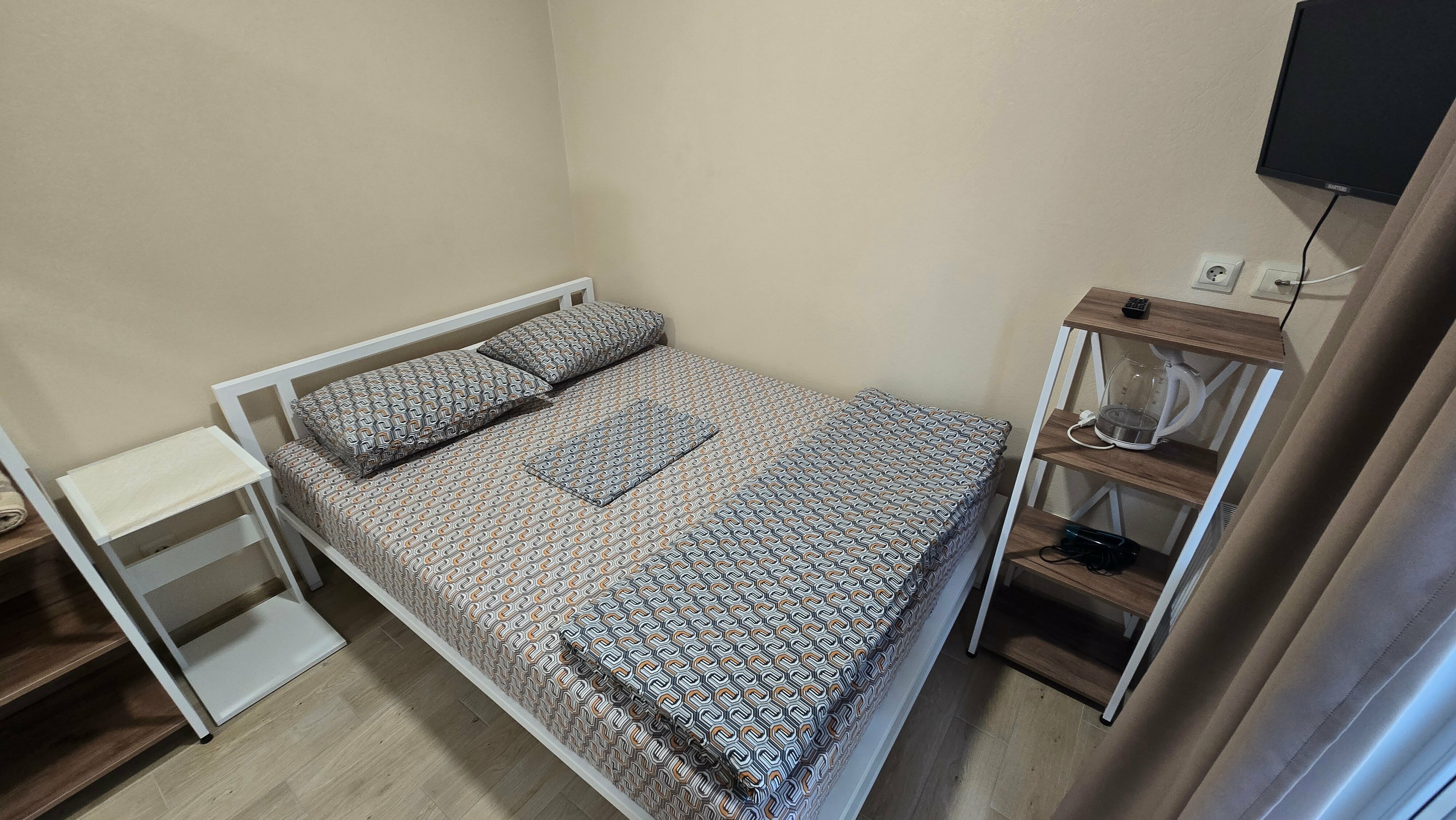 Небольшой двухместный номер с 1 кроватью