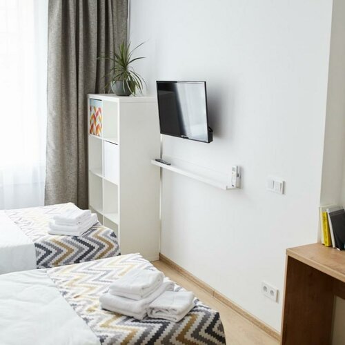 Стандартные Апартаменты с 2 раздельными / одной двуспальной кроватью