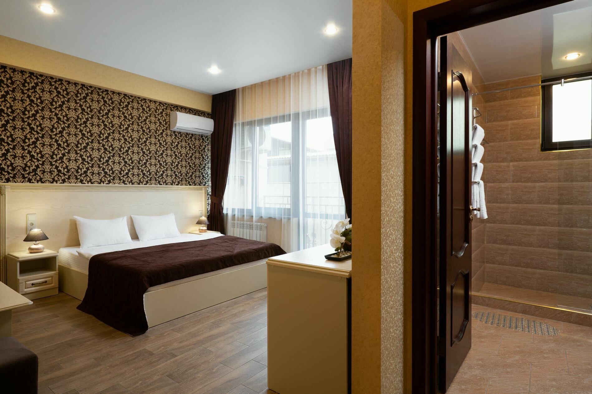 Стандарт с 1 кроватью(без балкона)