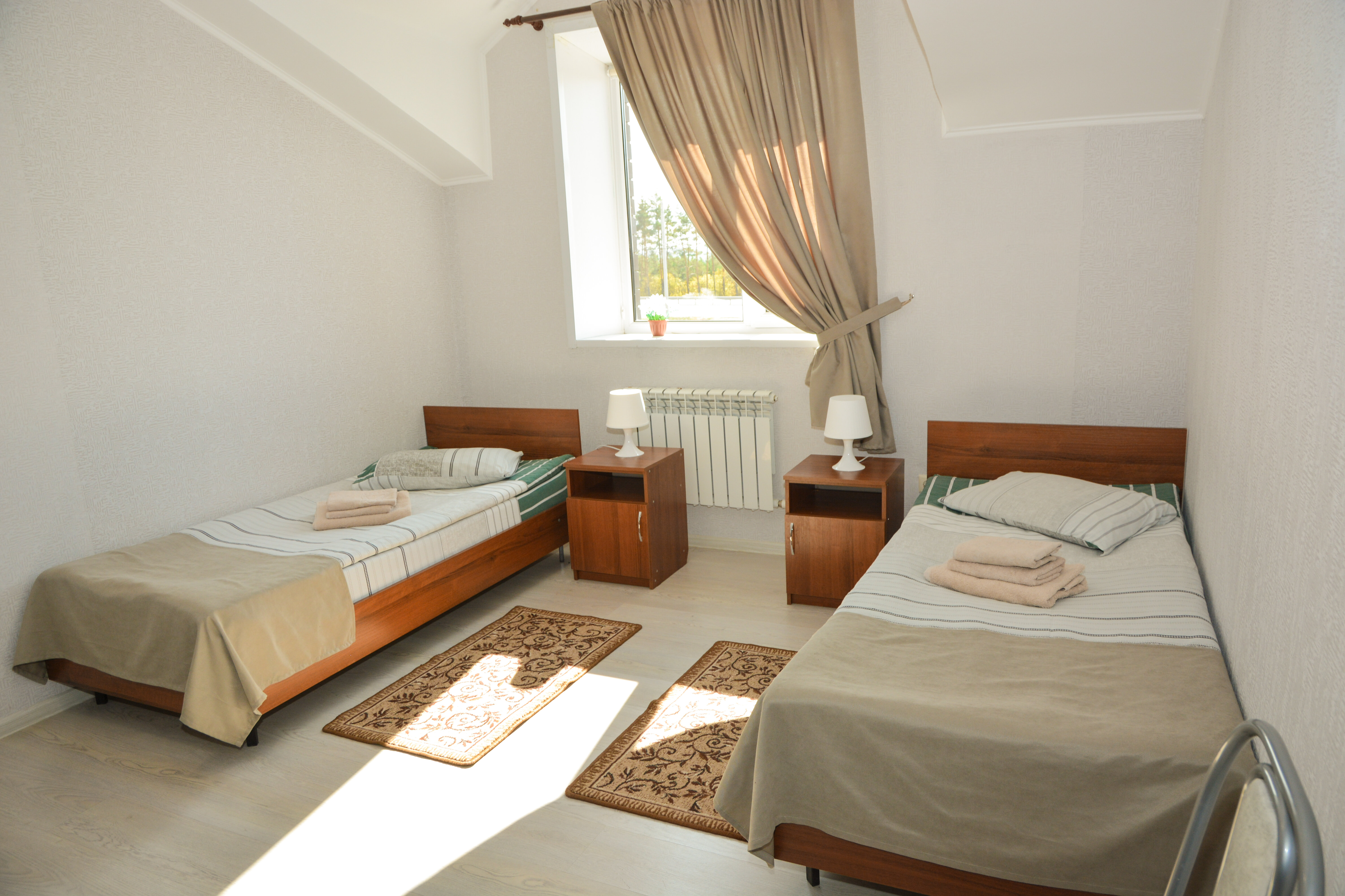 Двухместный номер с 2 отдельными кроватями