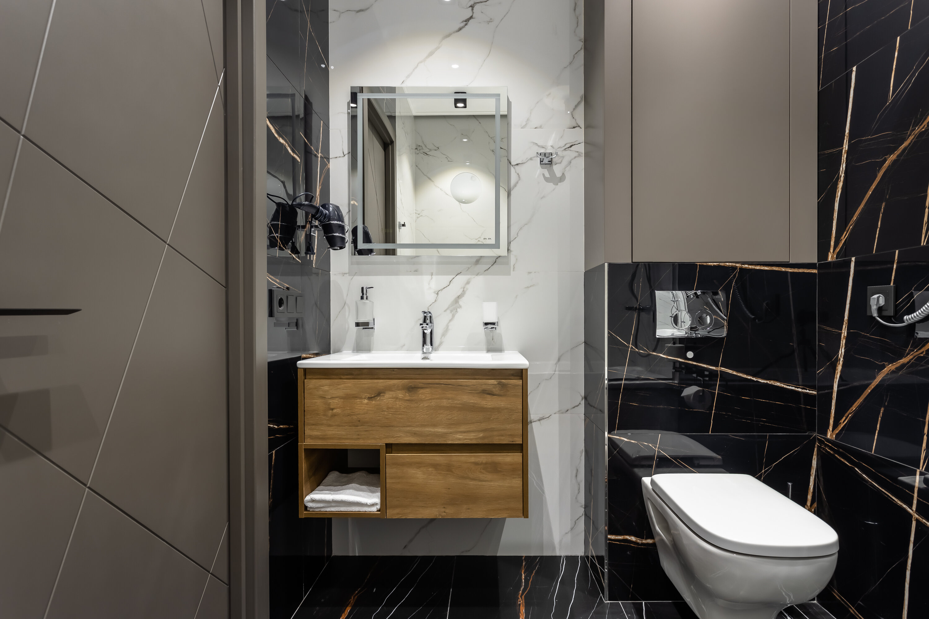 Двухместная студия Делюкс  с панорамным видом на Парк Победы