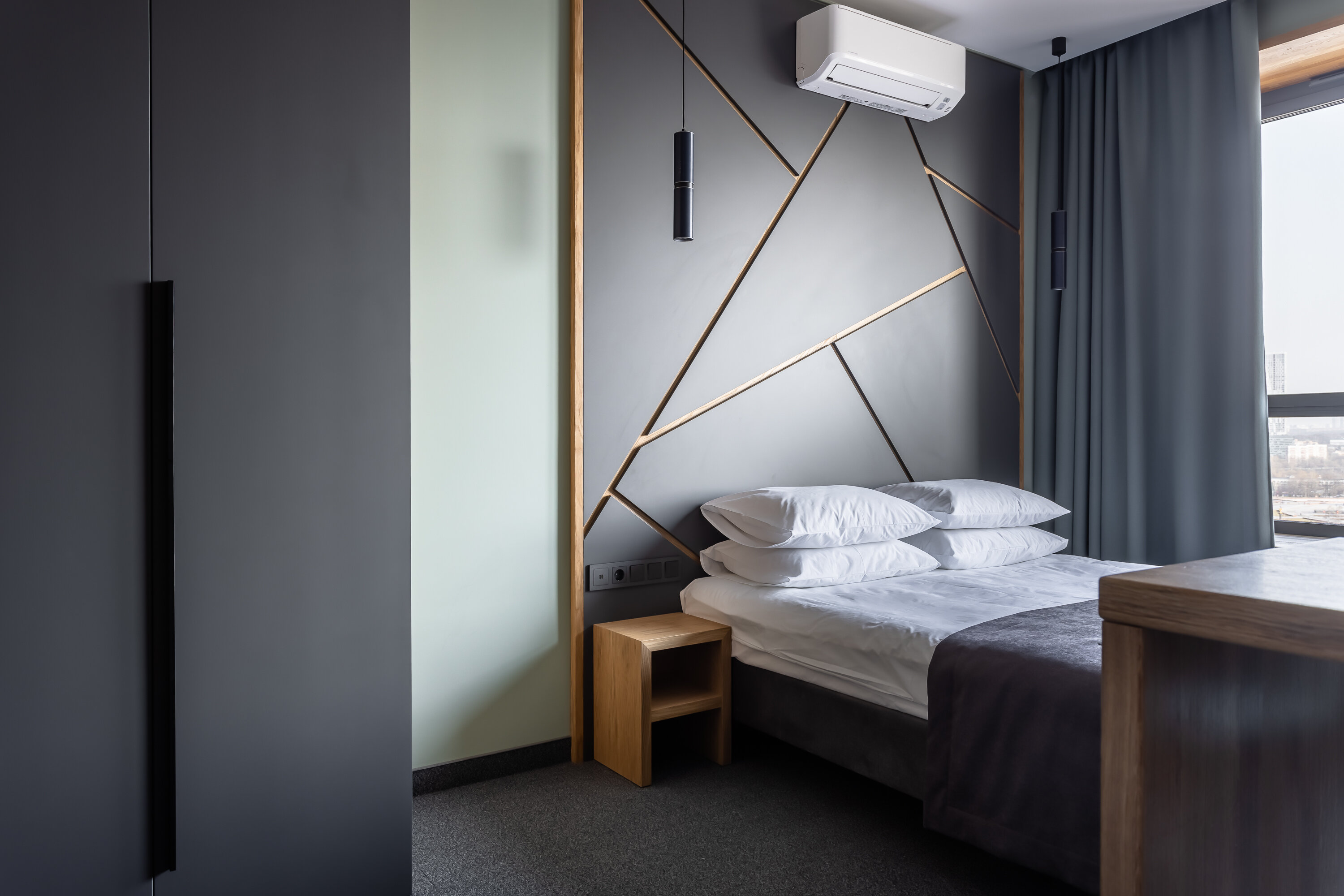 Номер-студия Делюкс  с великолепным видом на Парк Победы