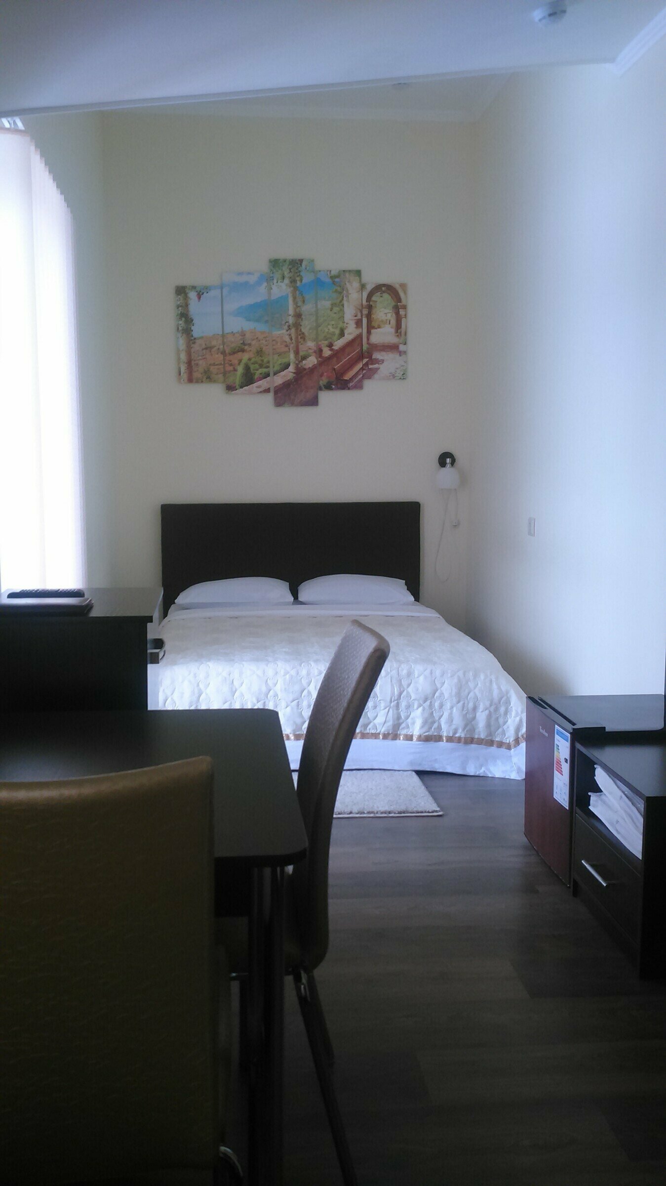 Двухместный номер с 1 кроватью и балконом