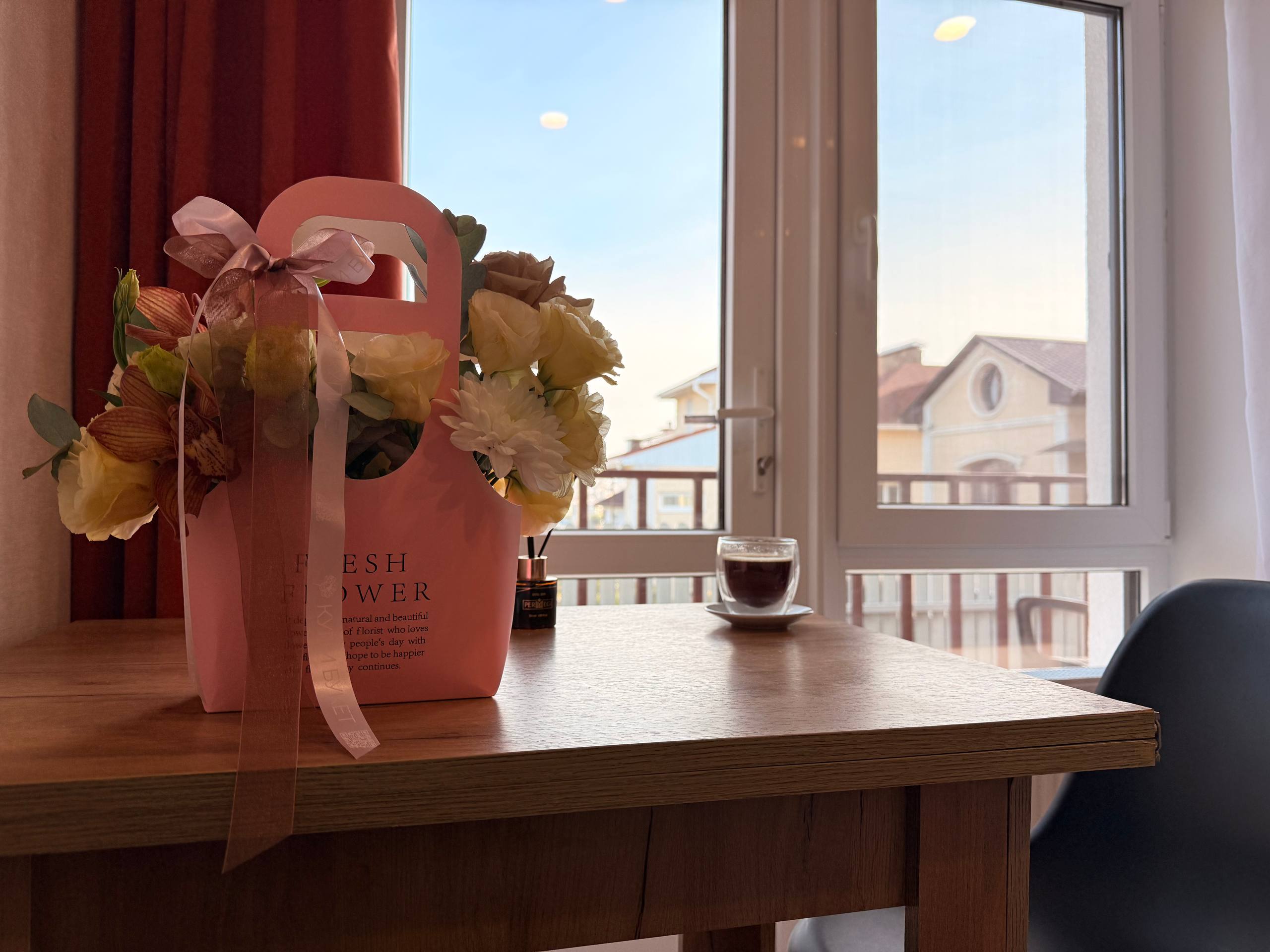 Трехместный номер с балконом