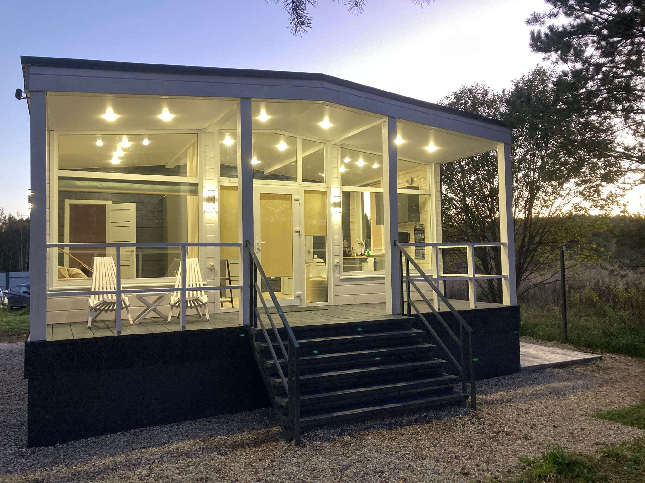 Дом на первой линии с видом на реку