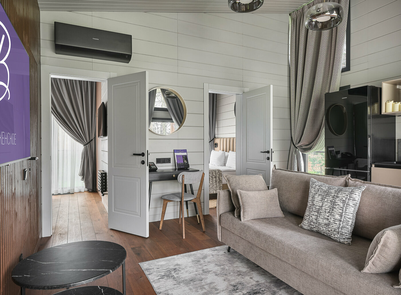 Коттедж с видом на лес