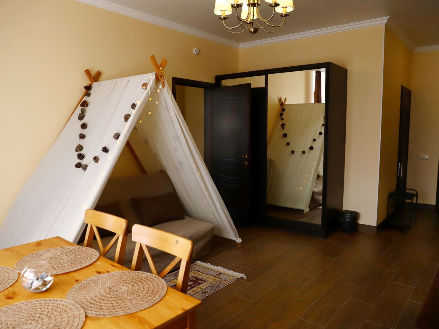 2х комнатный 4х местный номер с камином