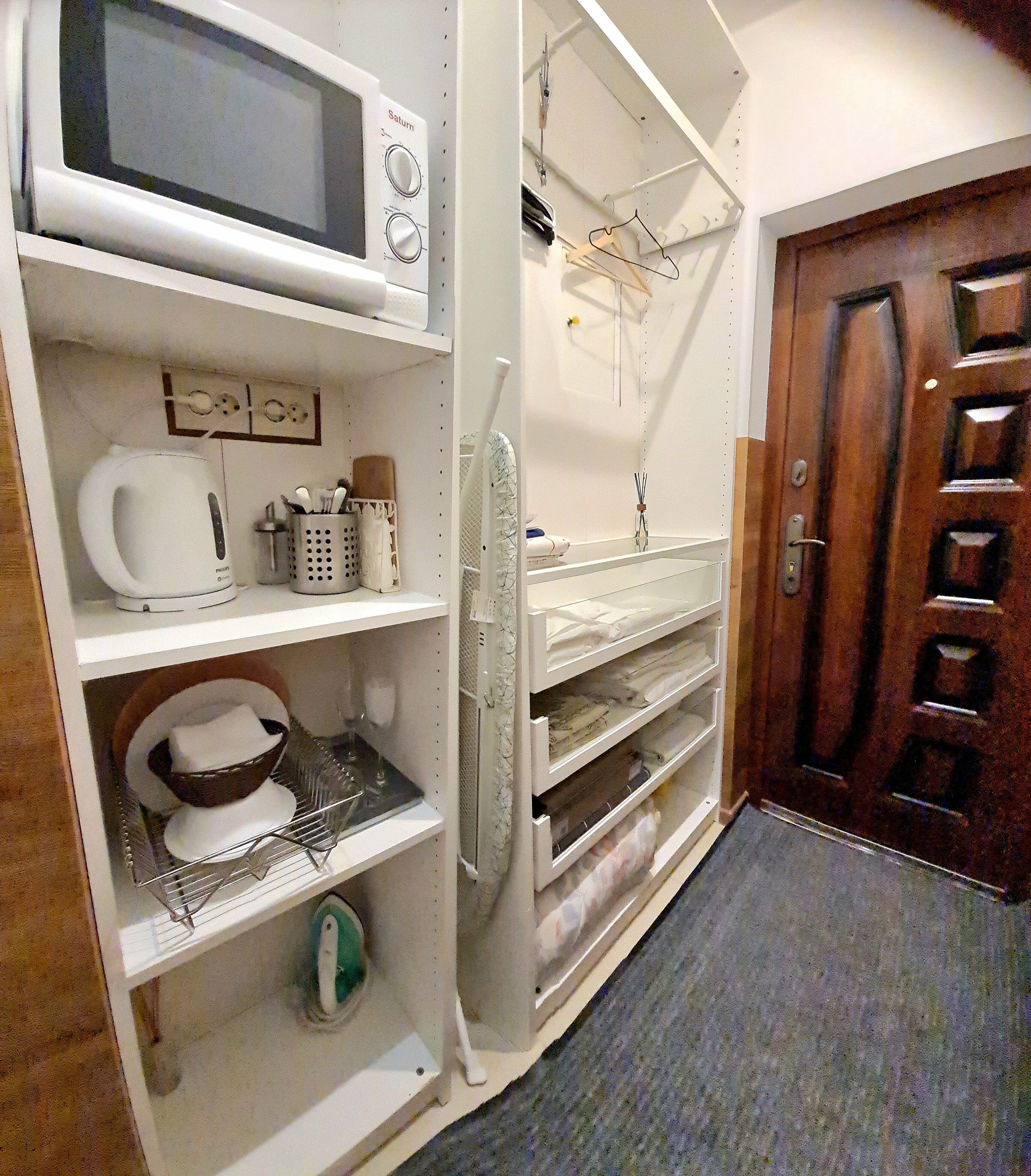 Номер  с двуспальной кроватью с  видом на море и Парк Победы