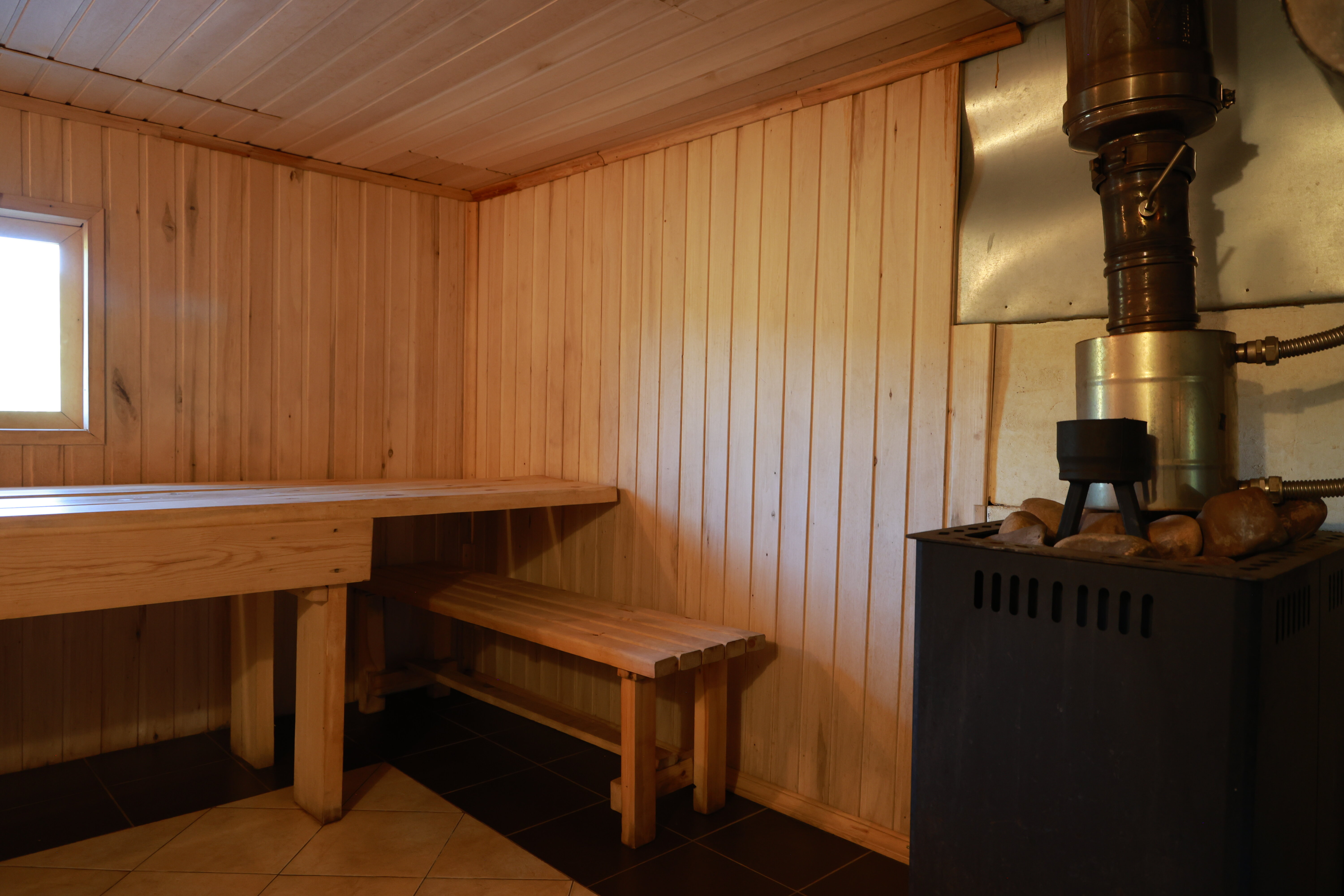 Дом-баня на Белом