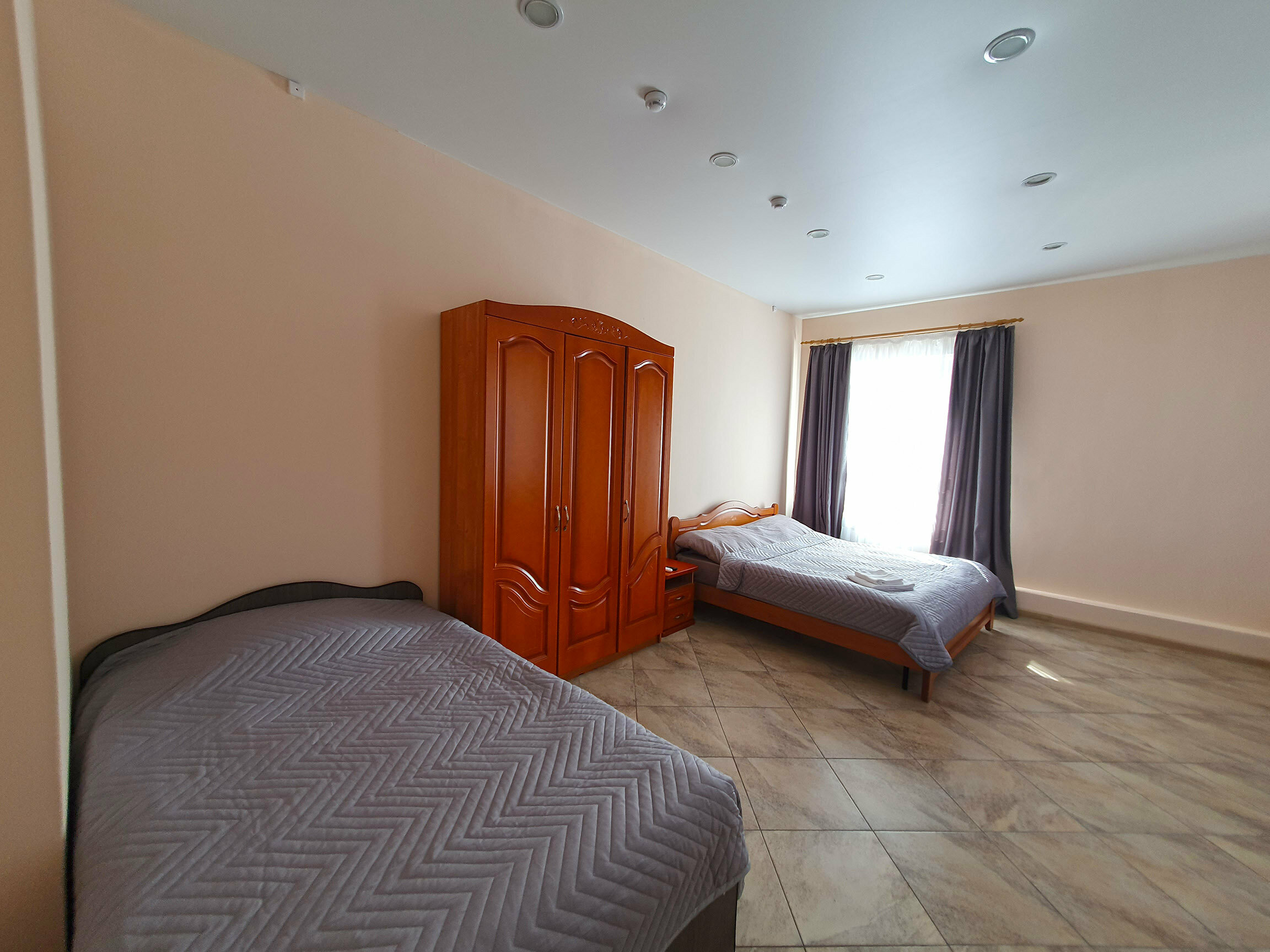 Бюджетный трехместный номер