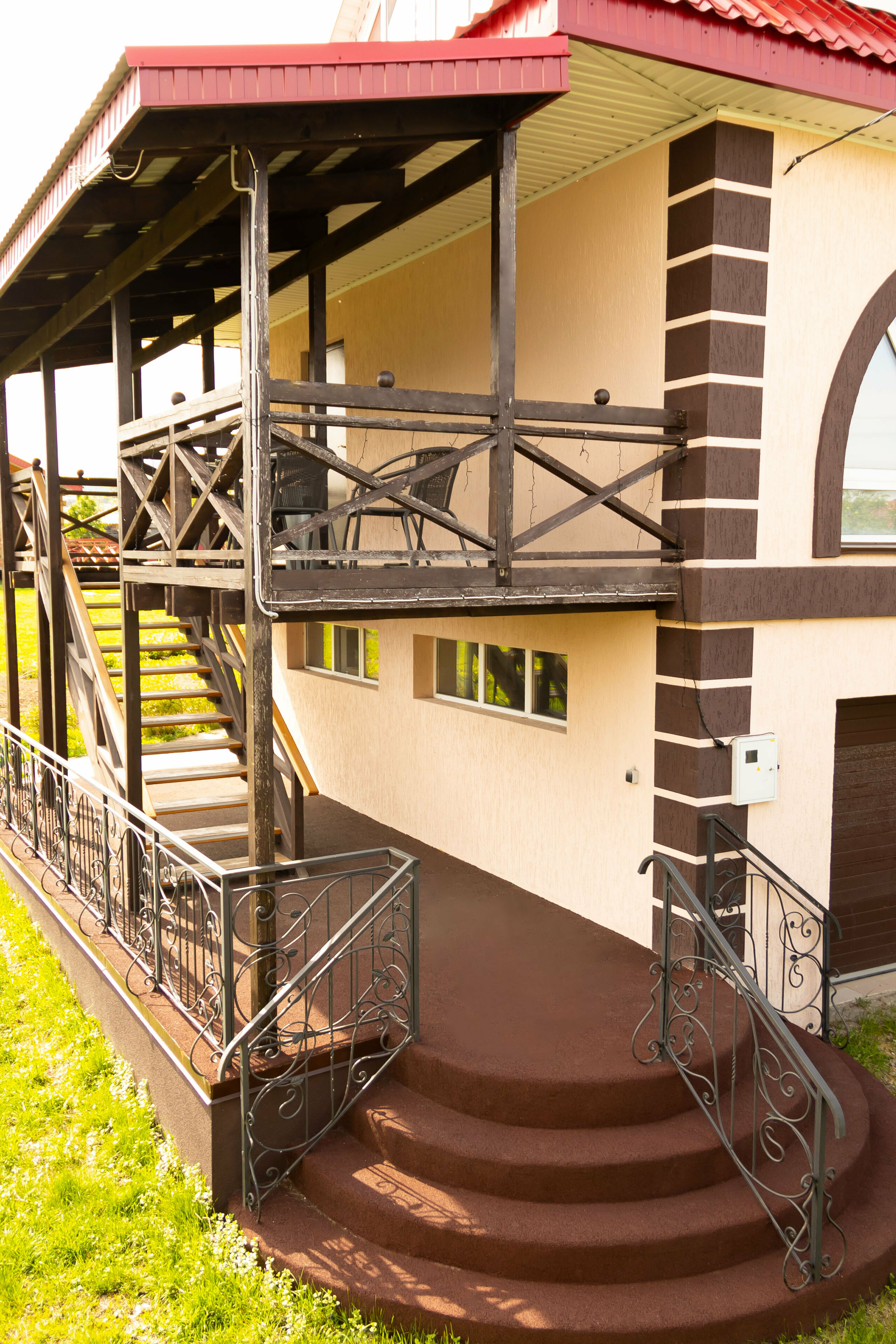 Семейный номер с террасой