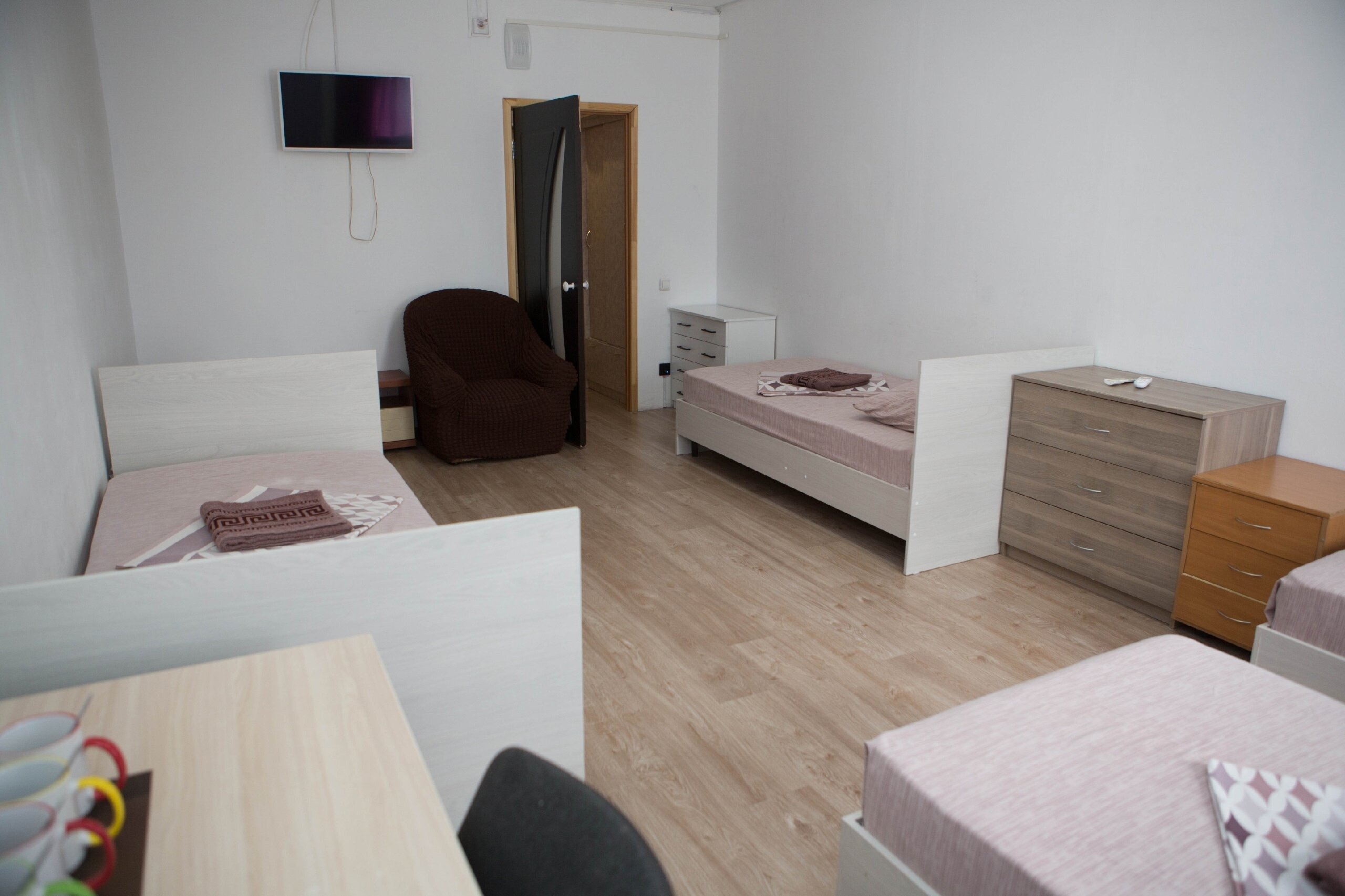 Четырехместный номер с ванной