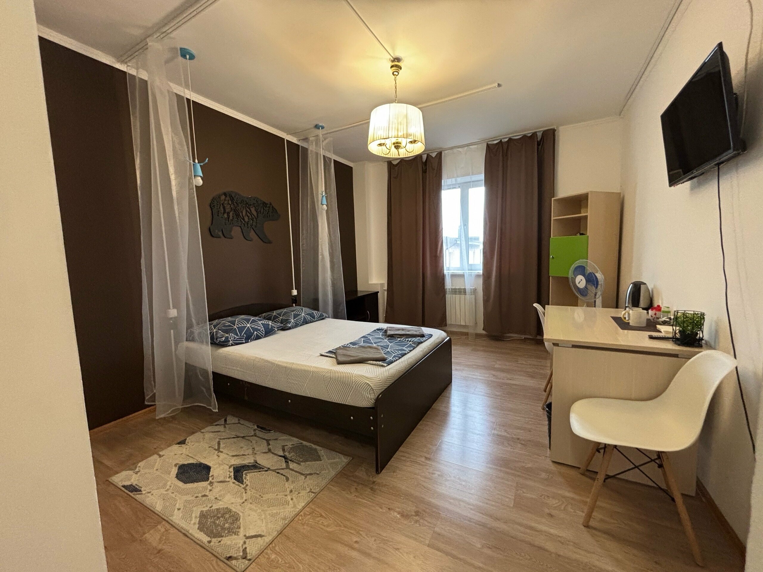 Двухместный номер с 1 кроватью и собственной ванной комнатой