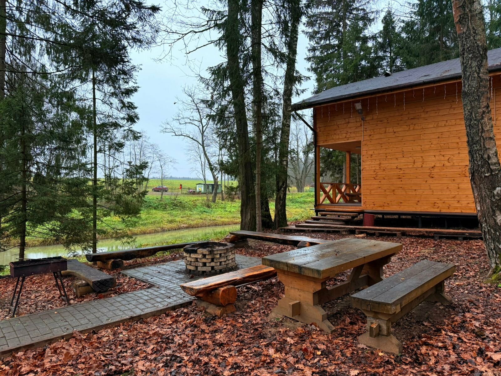 Дом с видом на лес