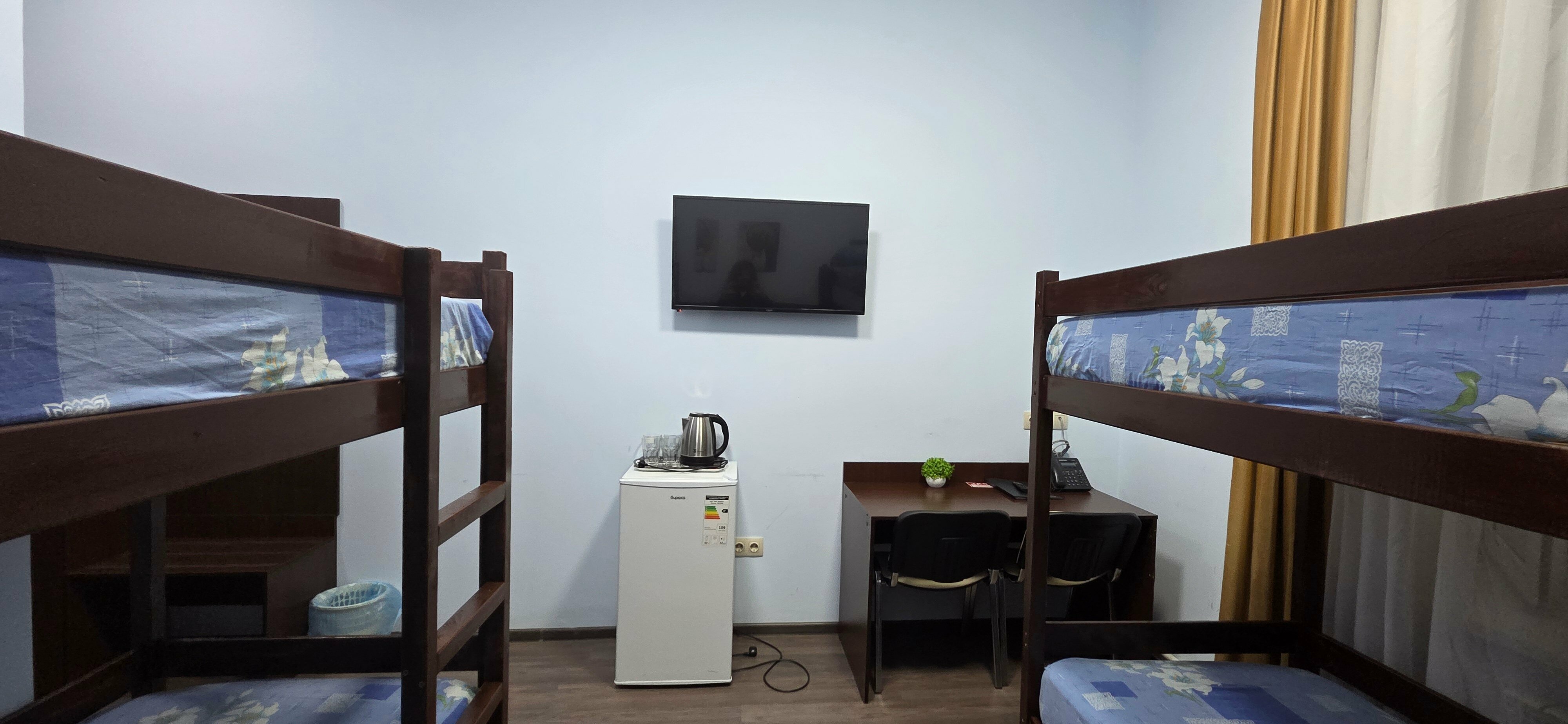 Общий 4-местный номер для мужчин