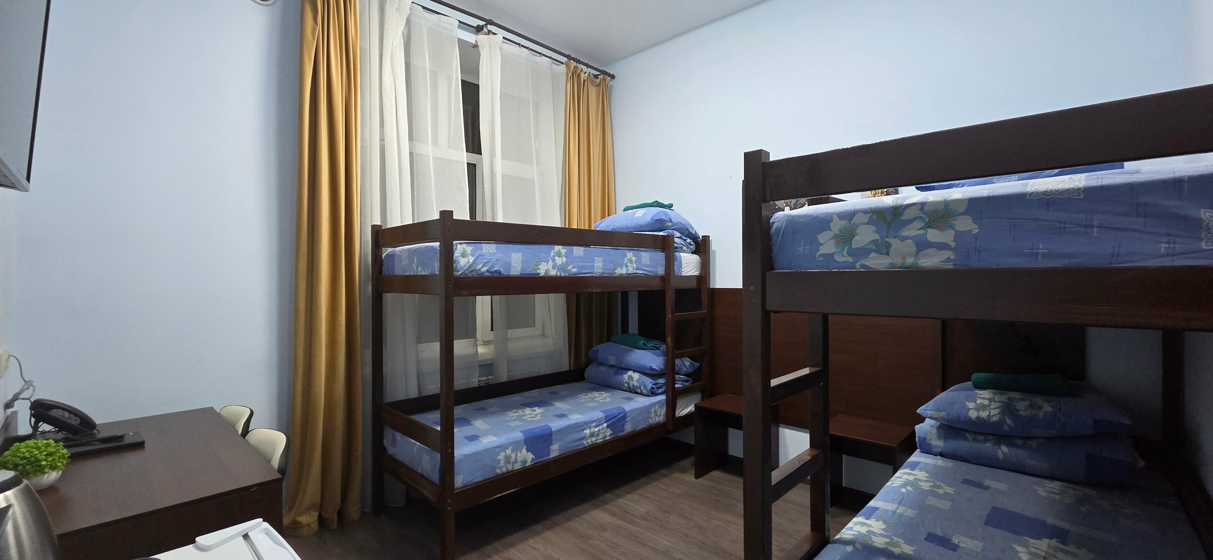 Общий 4-местный номер для мужчин