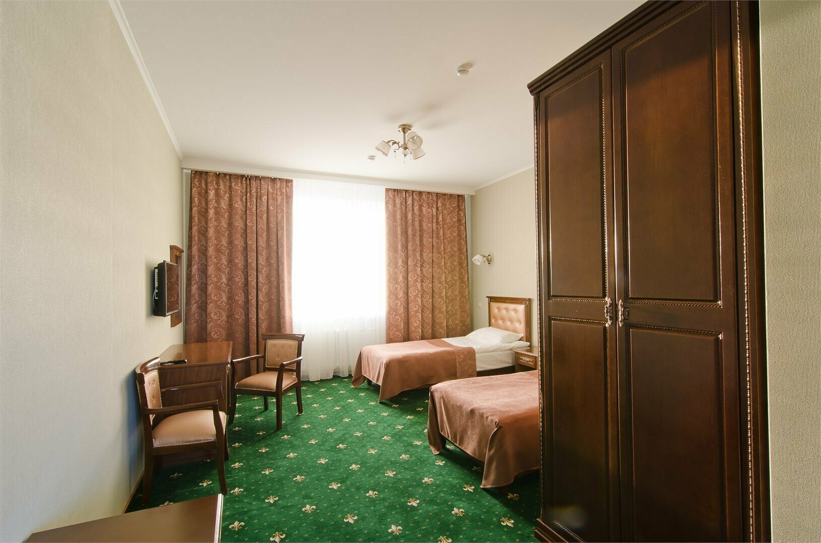 Двухместный номер с 2 двуспальными кроватями