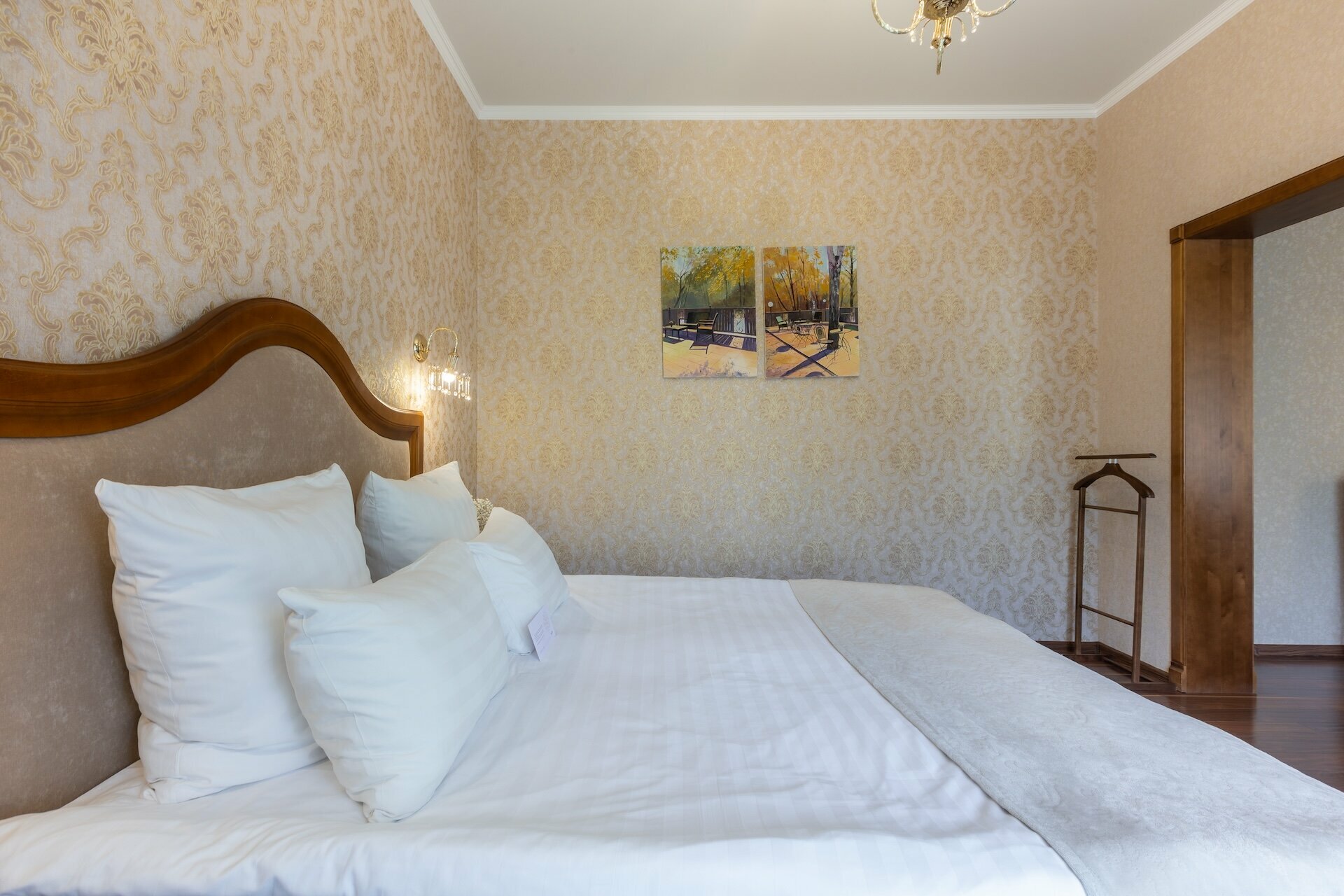 Двухместный номер с 1 кроватью и видом на сад